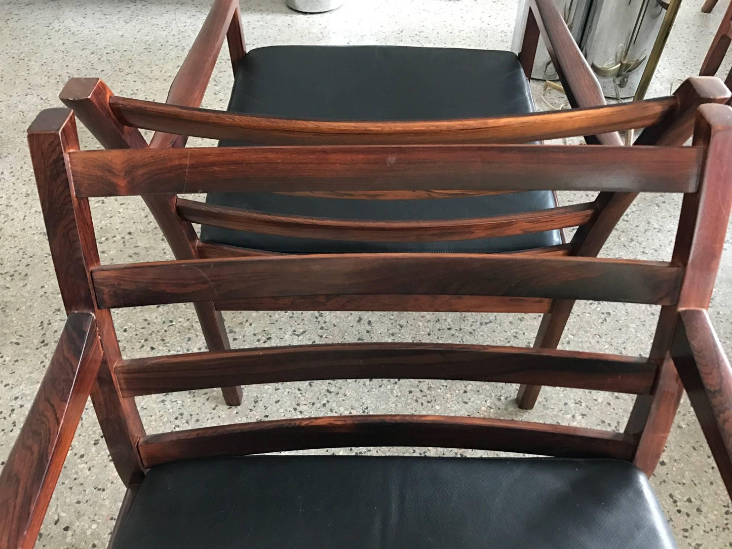 Frisman Vintage Pair of Fredrik Kayser Rosewood Chairs