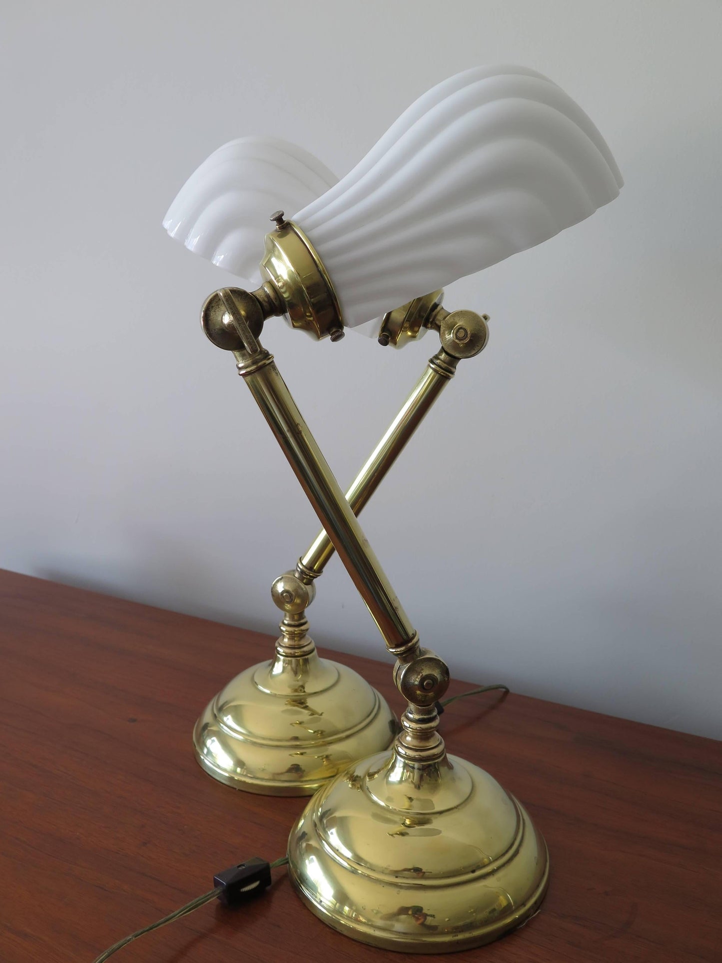 Frisman Vintage Pair of Faries Table Lamps