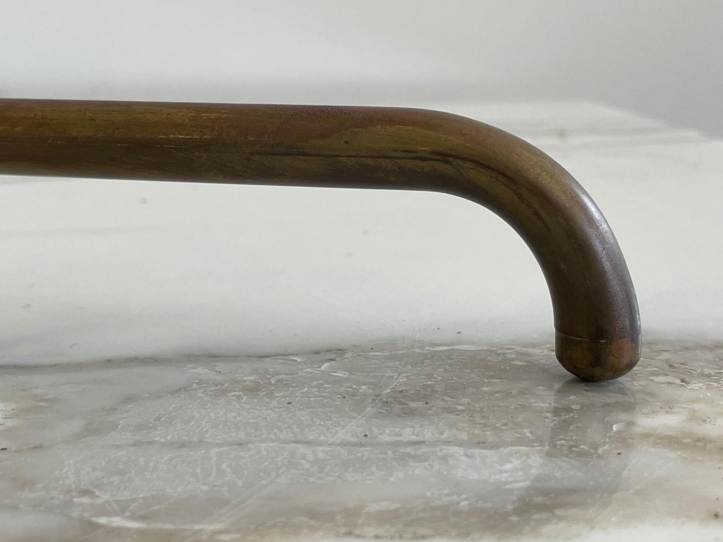 Frisman Vintage T.H.Robsjohn-Gibbings Brass Floor Lamp Hansen Lighting ca' 1950's