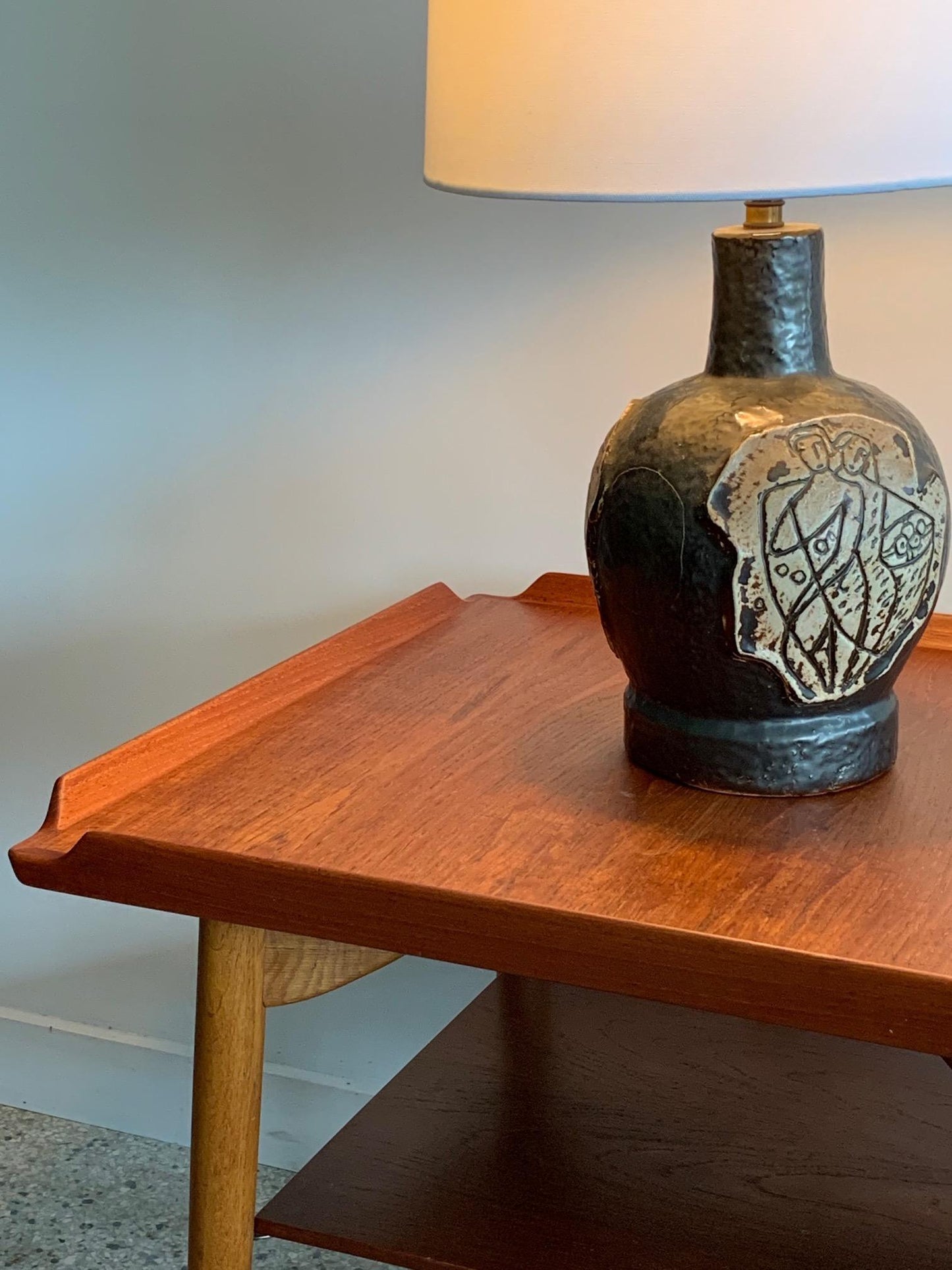 Frisman Vintage Danish Side Table by George Tanier
