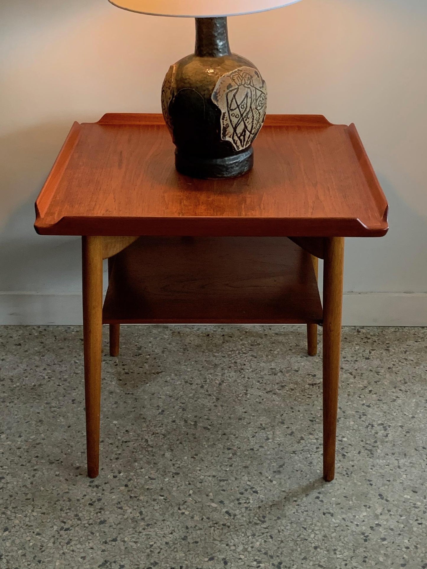 Frisman Vintage Danish Side Table by George Tanier
