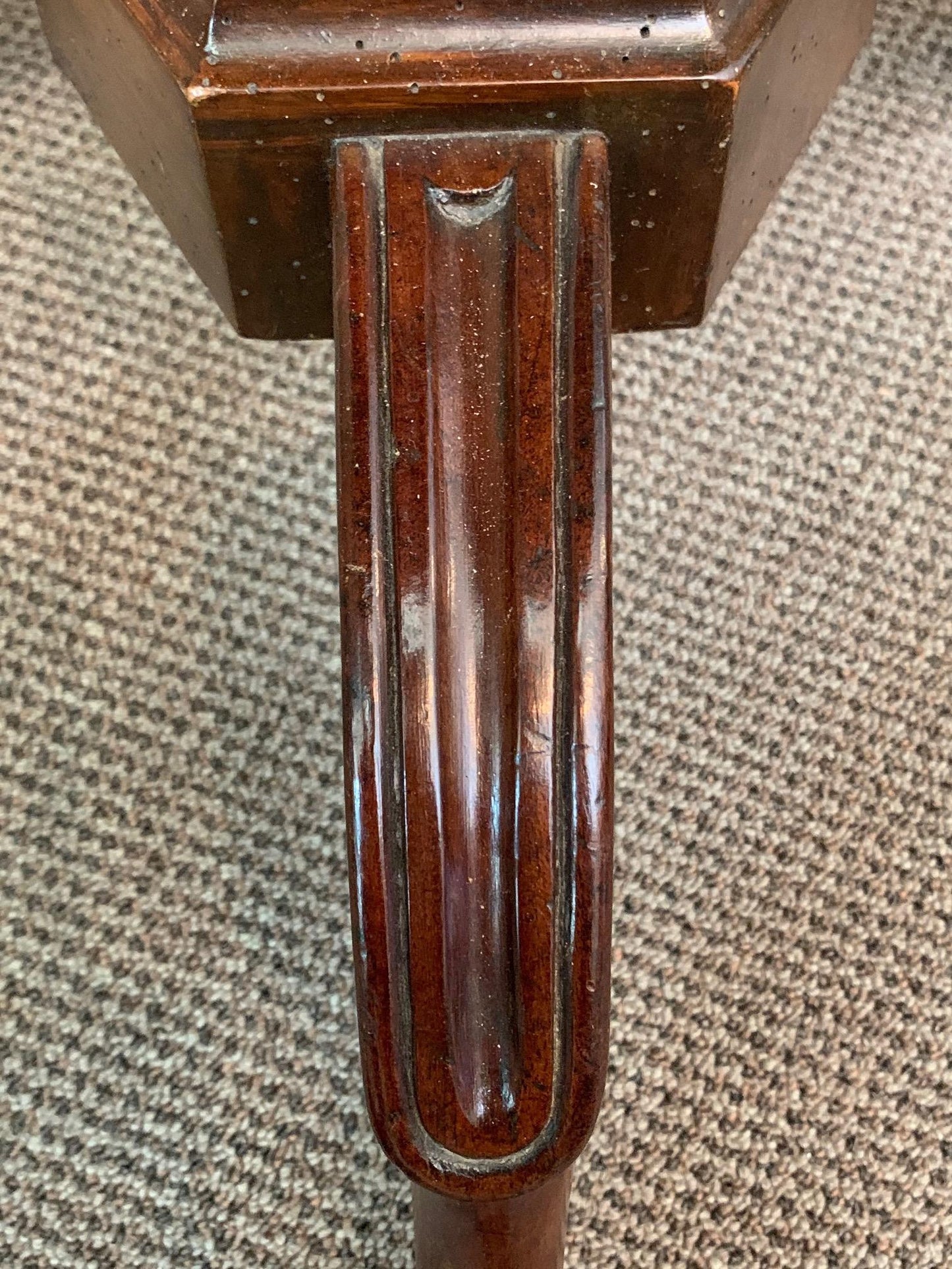 Frisman Vintage Elegant Directoire Gueridon with Marble Top