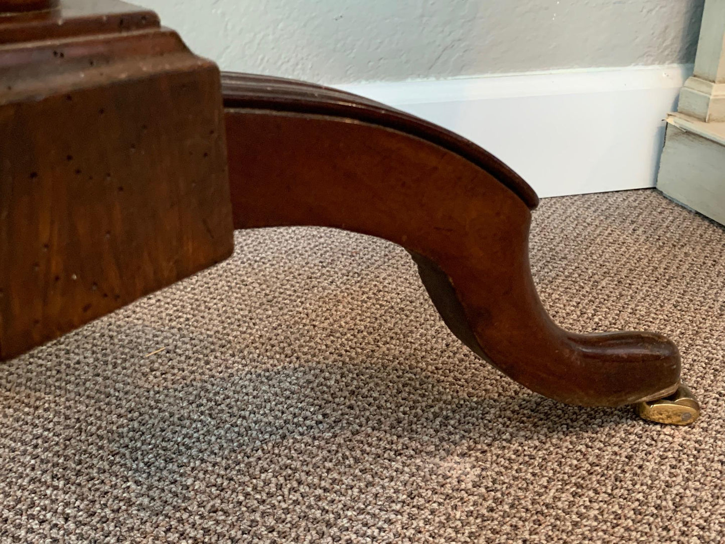 Frisman Vintage Elegant Directoire Gueridon with Marble Top