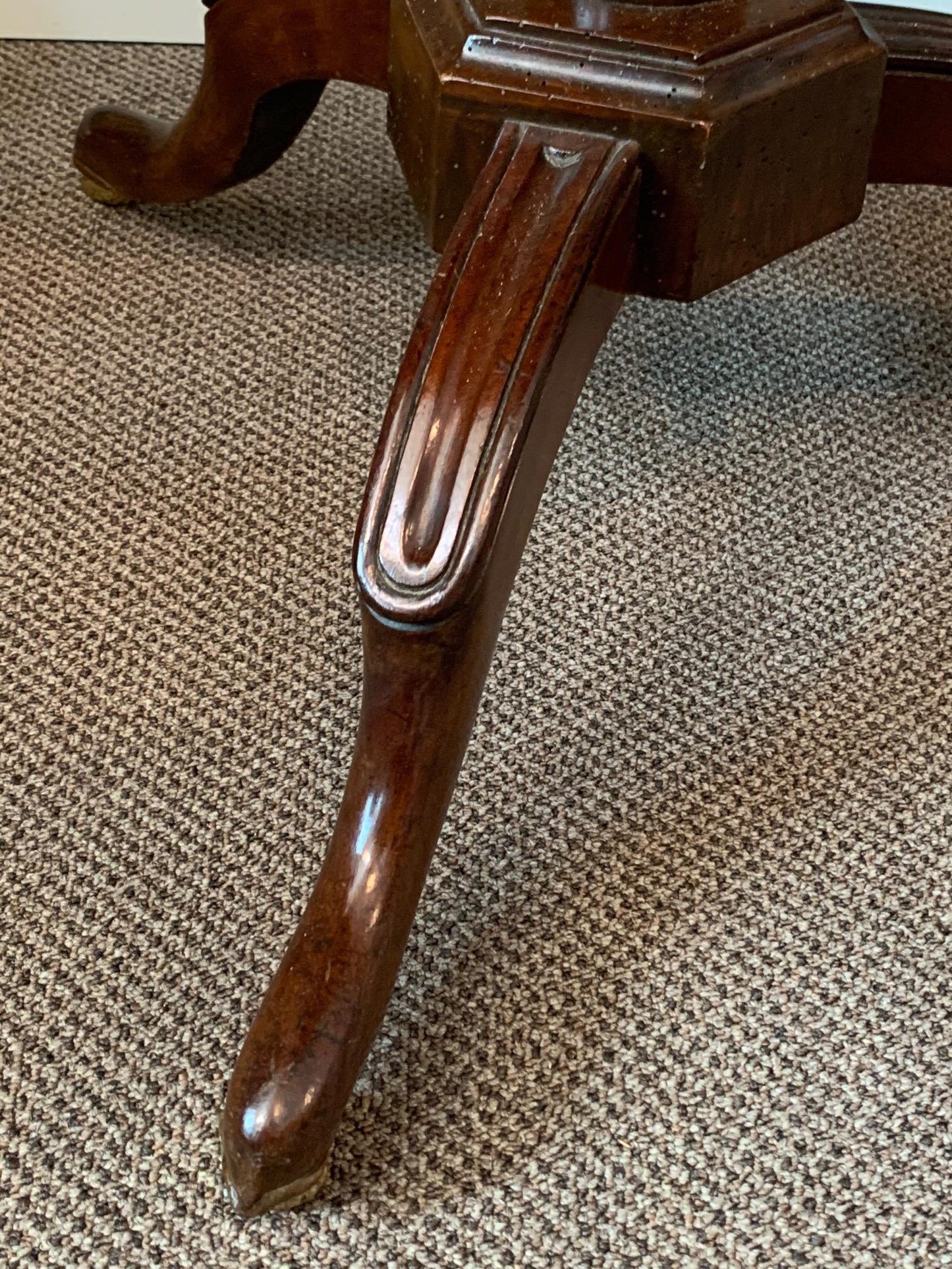 Frisman Vintage Elegant Directoire Gueridon with Marble Top