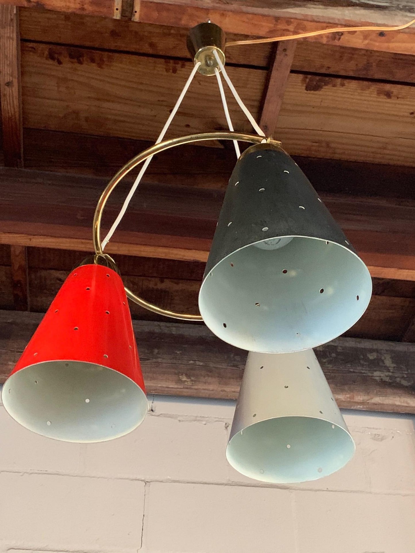 Frisman Vintage Elegant German Modernist Chandelier