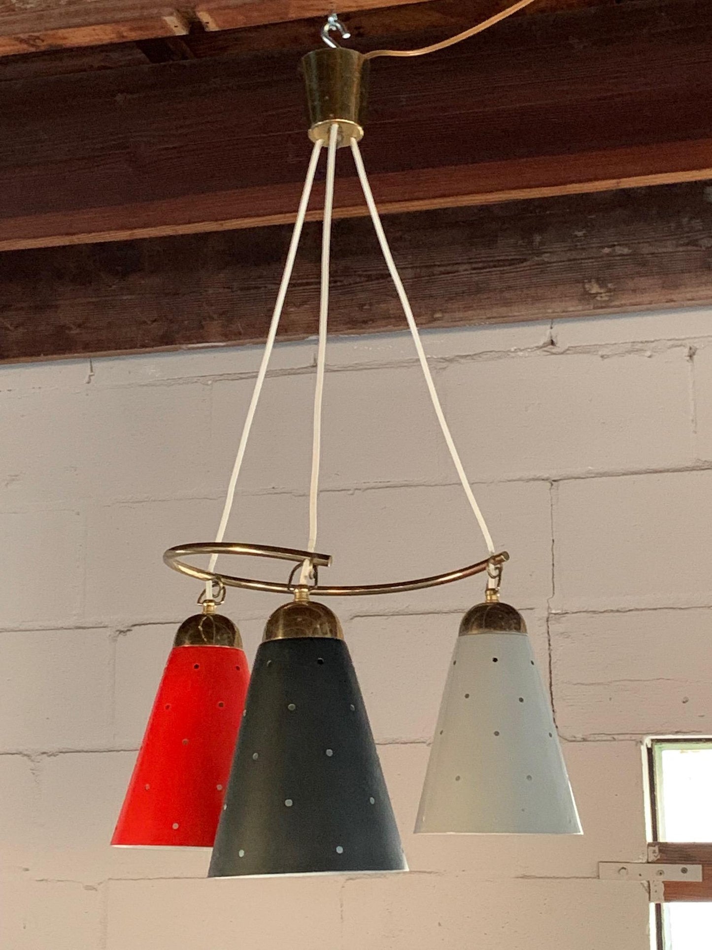 Frisman Vintage Elegant German Modernist Chandelier
