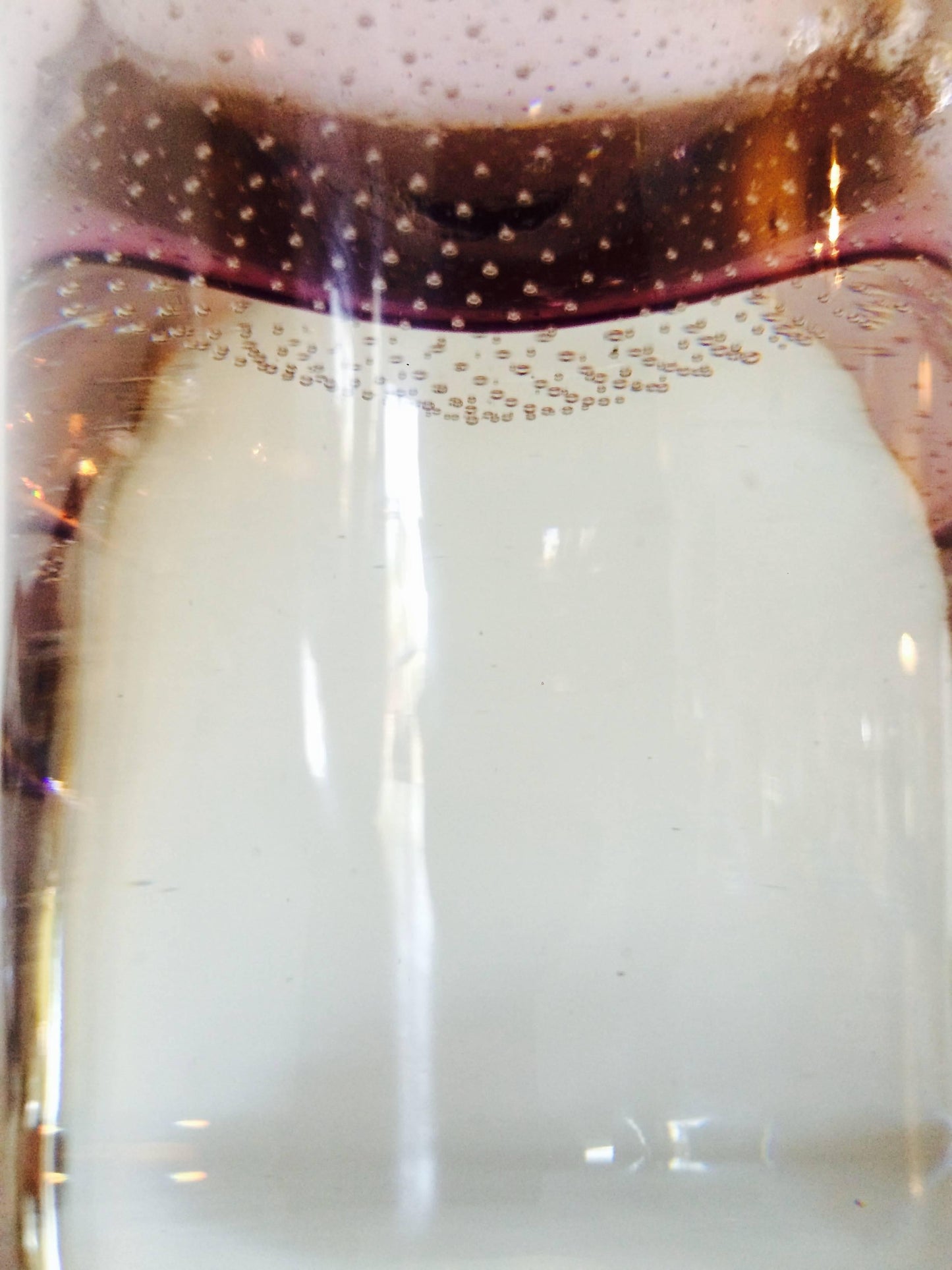 Frisman Vintage Gunnel Nyman Glass Vase for Nuutarjavi