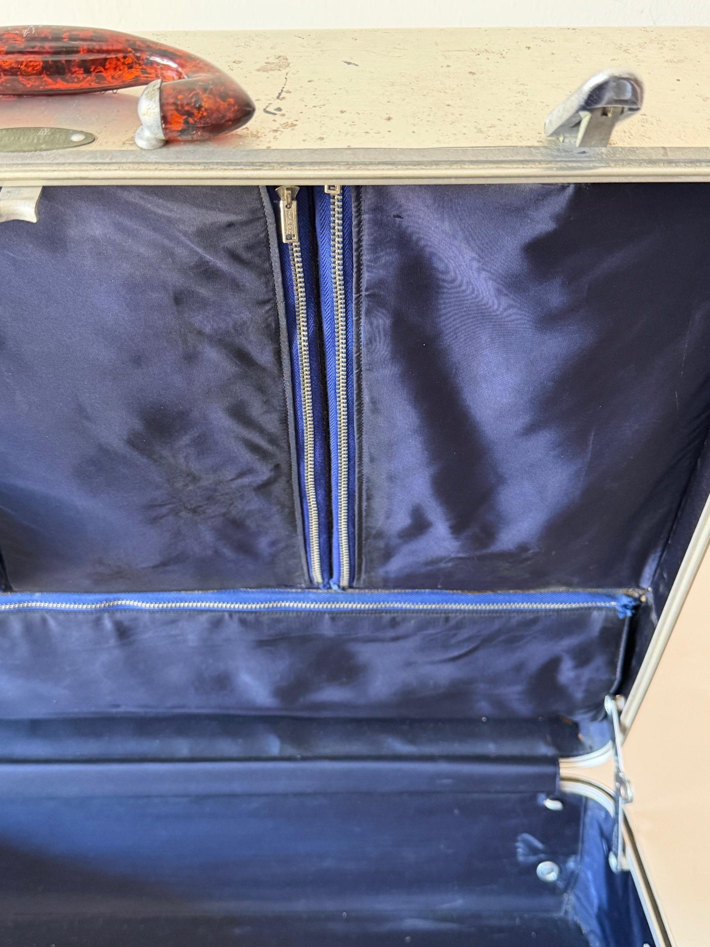 Frisman Vintage Original And Early Halliburton Aluminum Travel Case ca' 1940