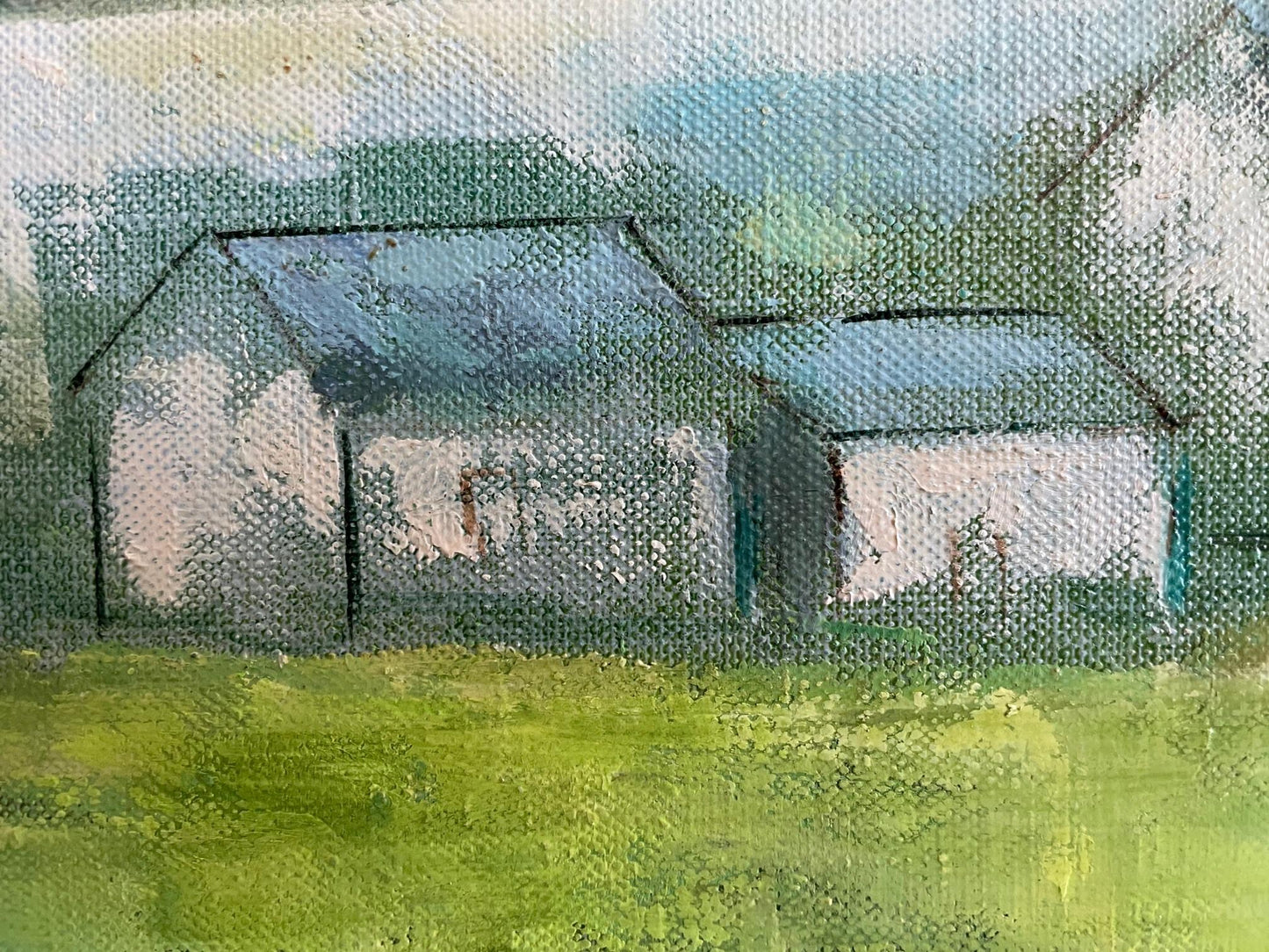 Frisman Vintage Harriet Rosendale Oil Painting