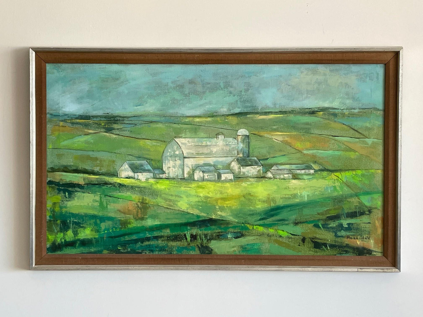 Frisman Vintage Harriet Rosendale Oil Painting
