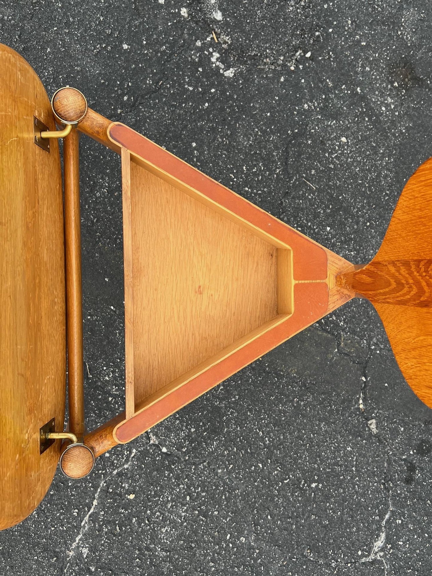 Frisman Vintage A Vintage Hans Wegner Oak Valet Chair By Johannes Hansen