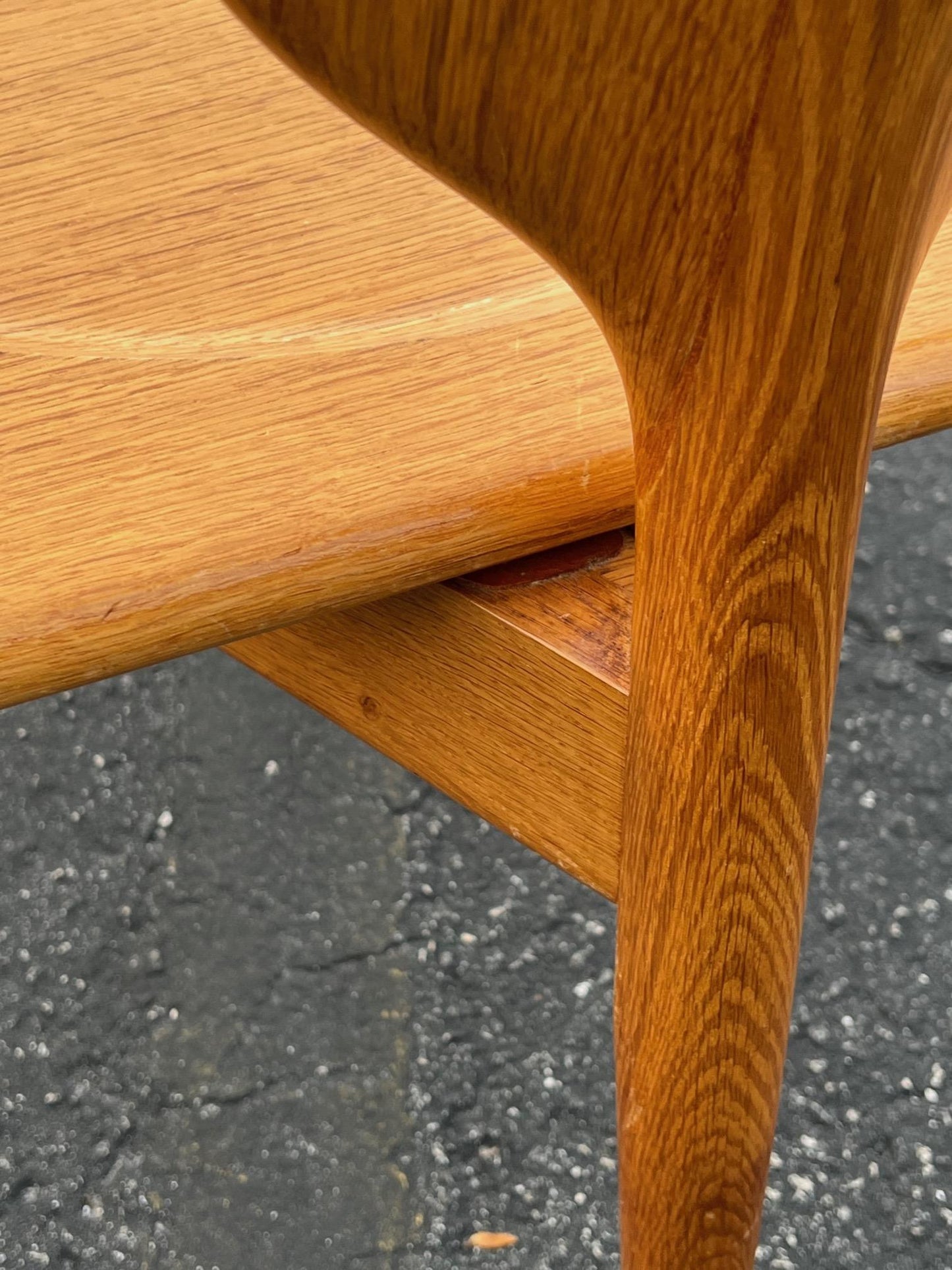 Frisman Vintage A Vintage Hans Wegner Oak Valet Chair By Johannes Hansen
