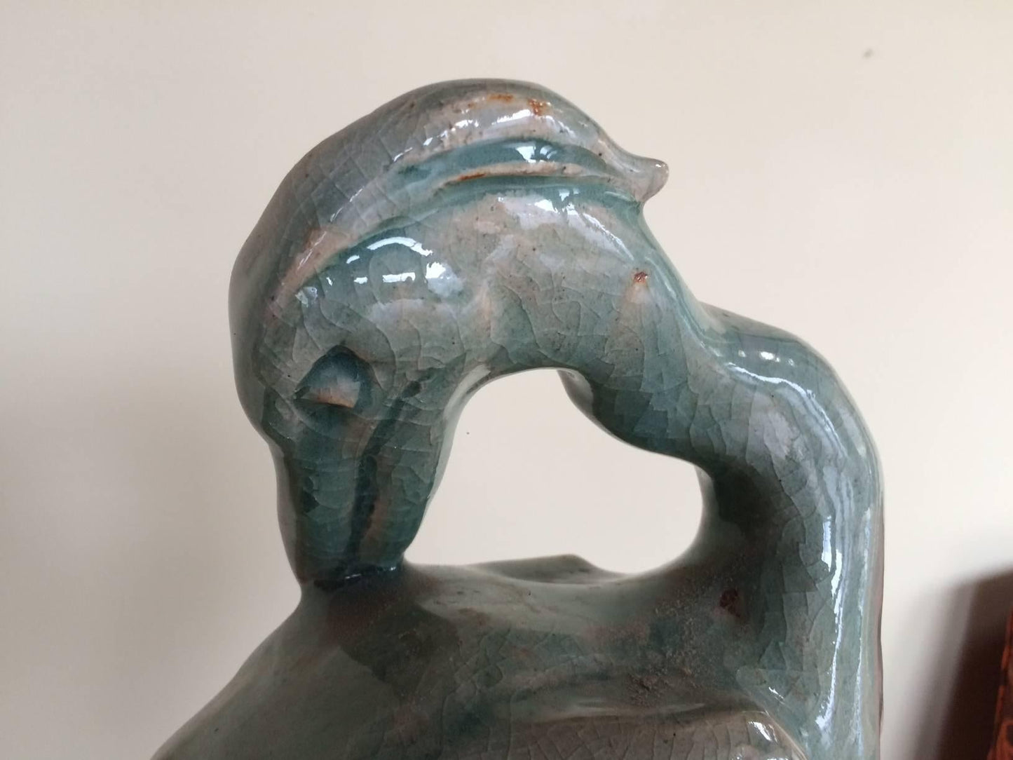 Frisman Vintage Royal Copenhagen Heron Sculpture
