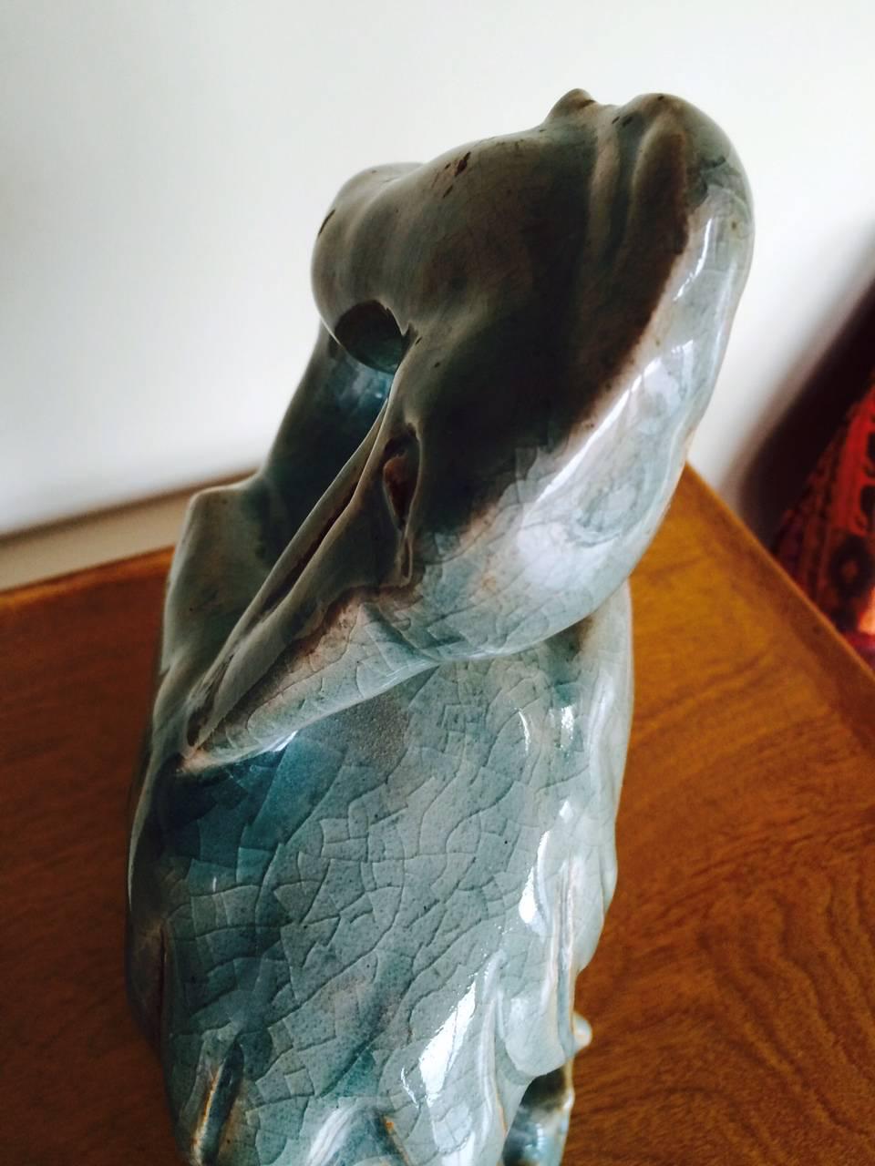 Frisman Vintage Royal Copenhagen Heron Sculpture