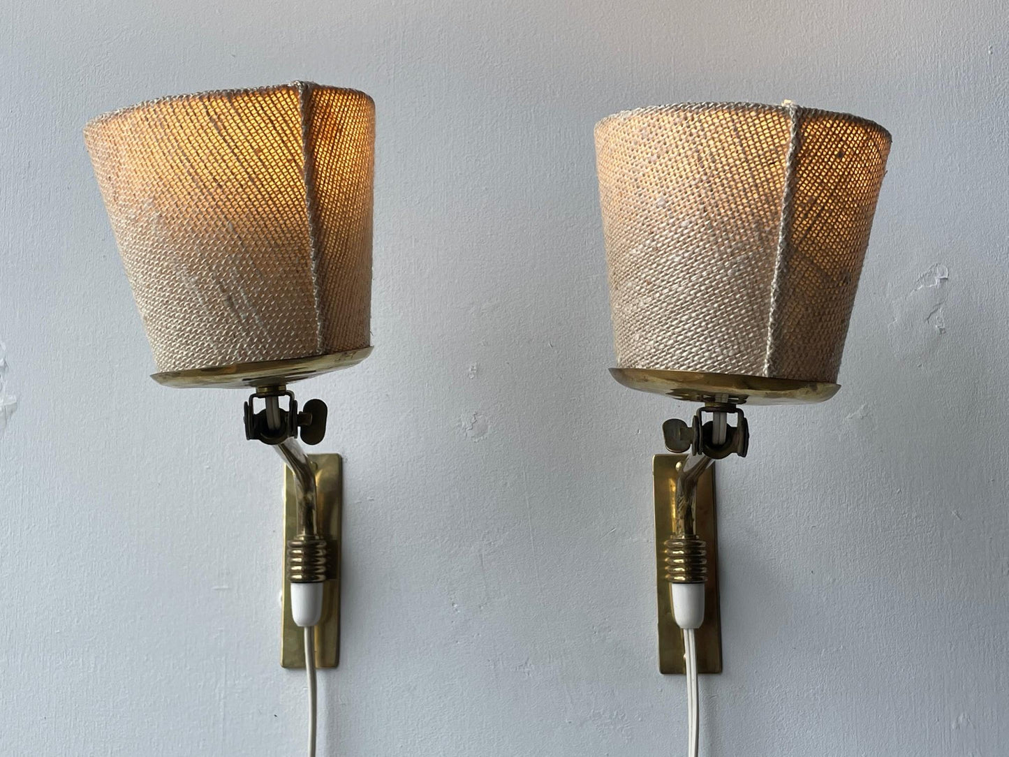 Frisman Vintage Pair of Wall Lamps by Itsu Finland