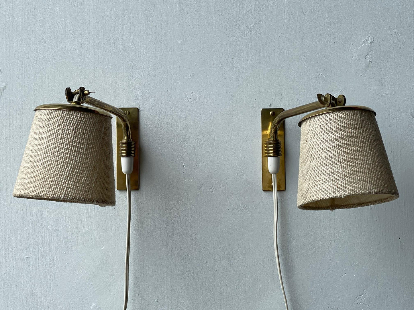 Frisman Vintage Pair of Wall Lamps by Itsu Finland