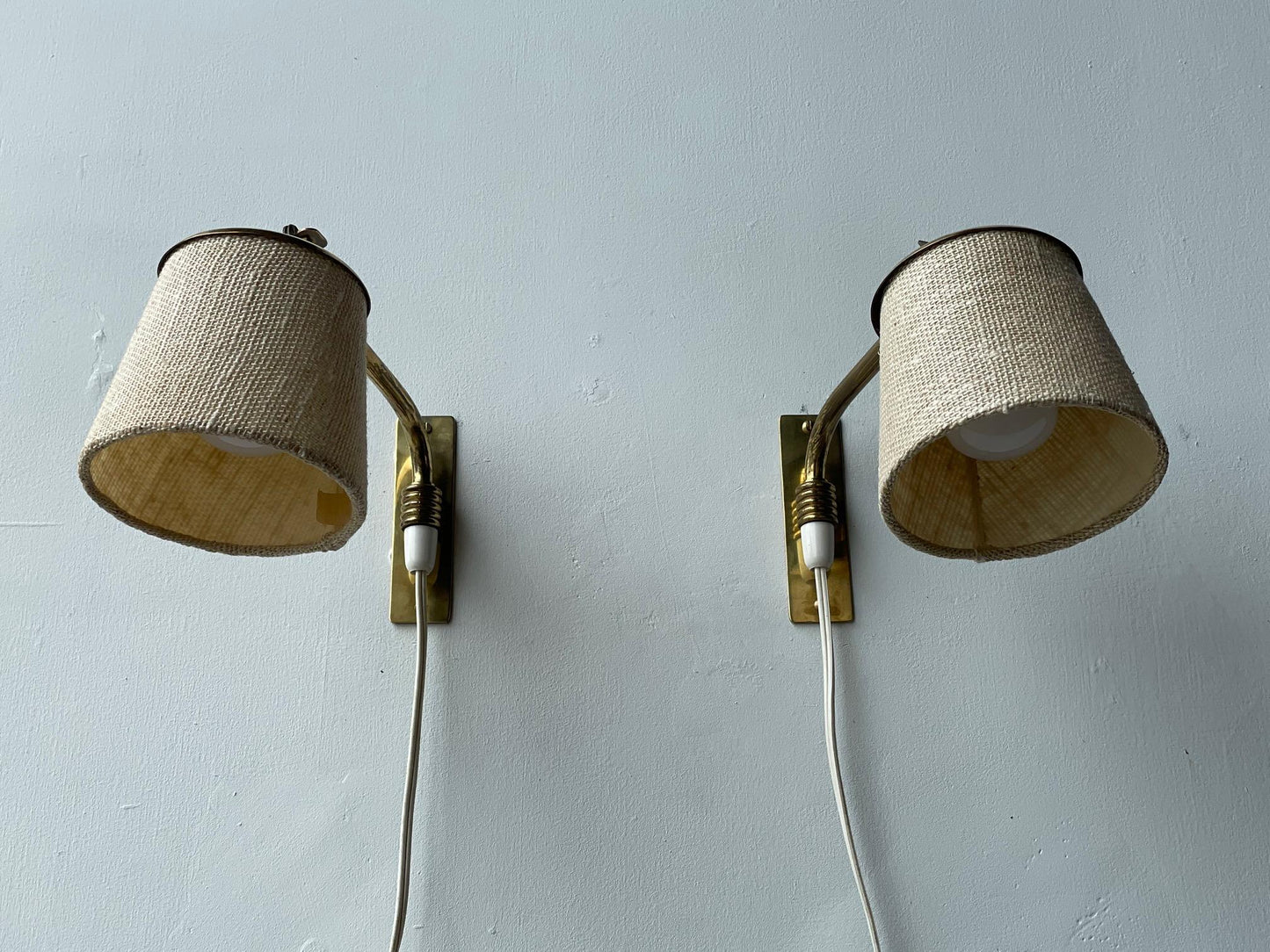 Frisman Vintage Pair of Wall Lamps by Itsu Finland