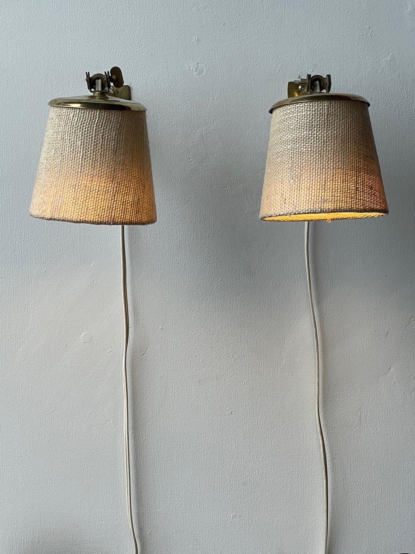 Frisman Vintage Pair of Wall Lamps by Itsu Finland