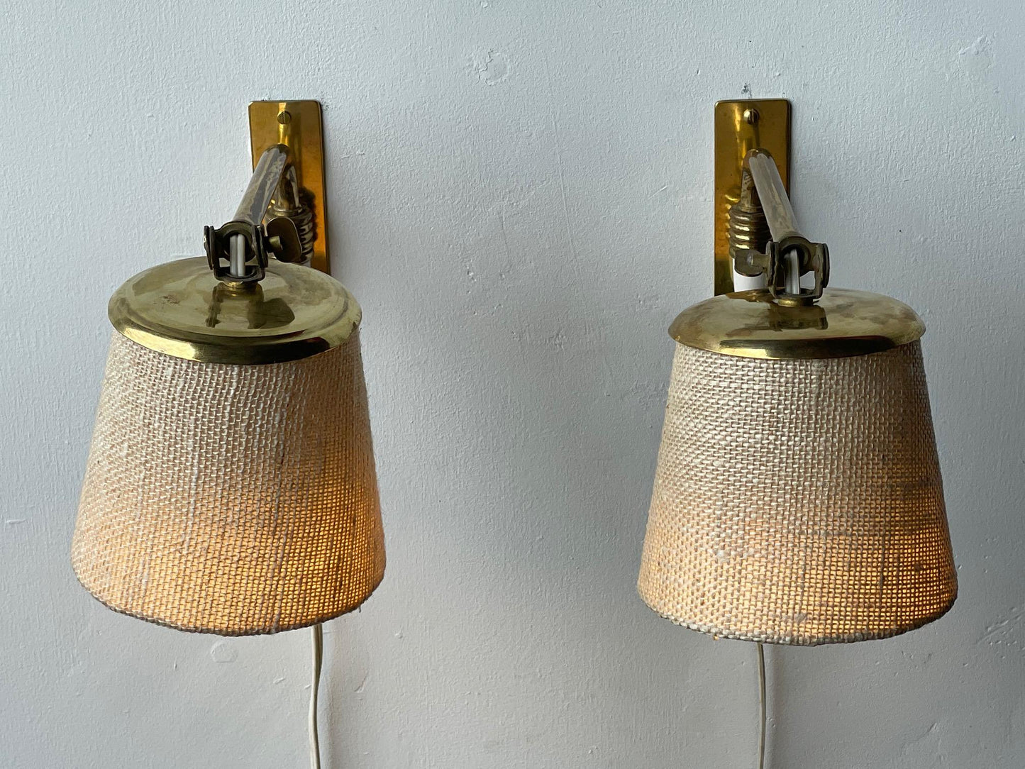 Frisman Vintage Pair of Wall Lamps by Itsu Finland