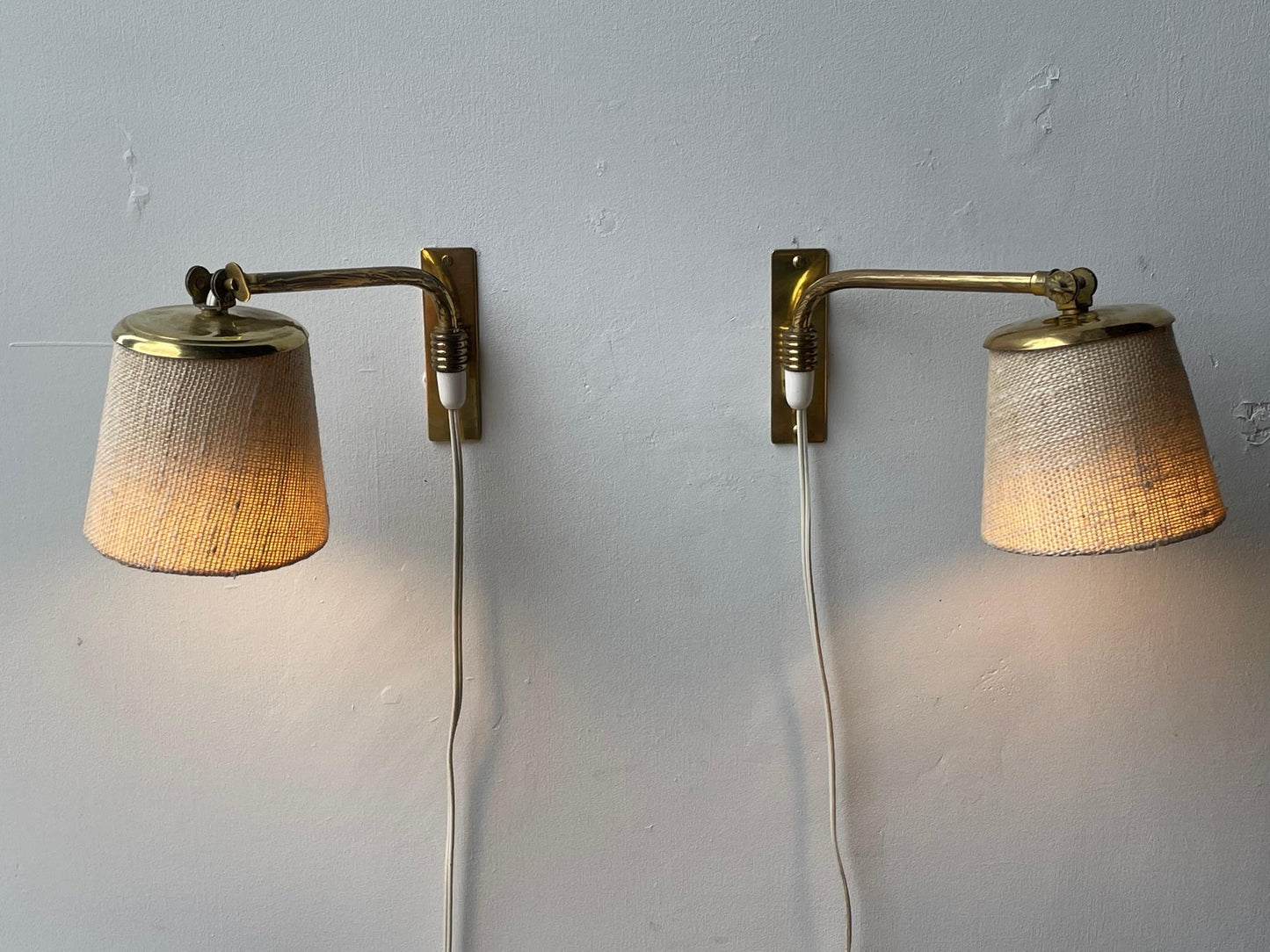 Frisman Vintage Pair of Wall Lamps by Itsu Finland