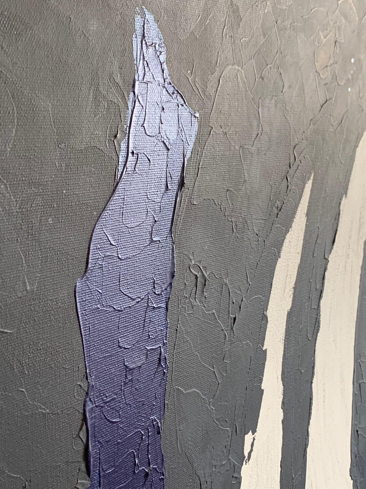 Frisman Vintage A Large Painting by Istvan Lendvay Ca' 1960's