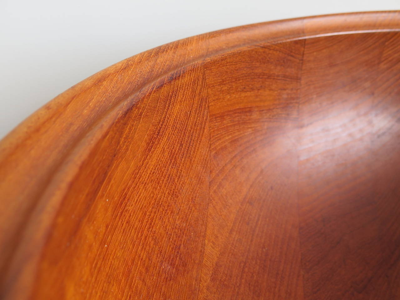 Frisman Vintage Large Henning Koppel Teak Wood Bowl