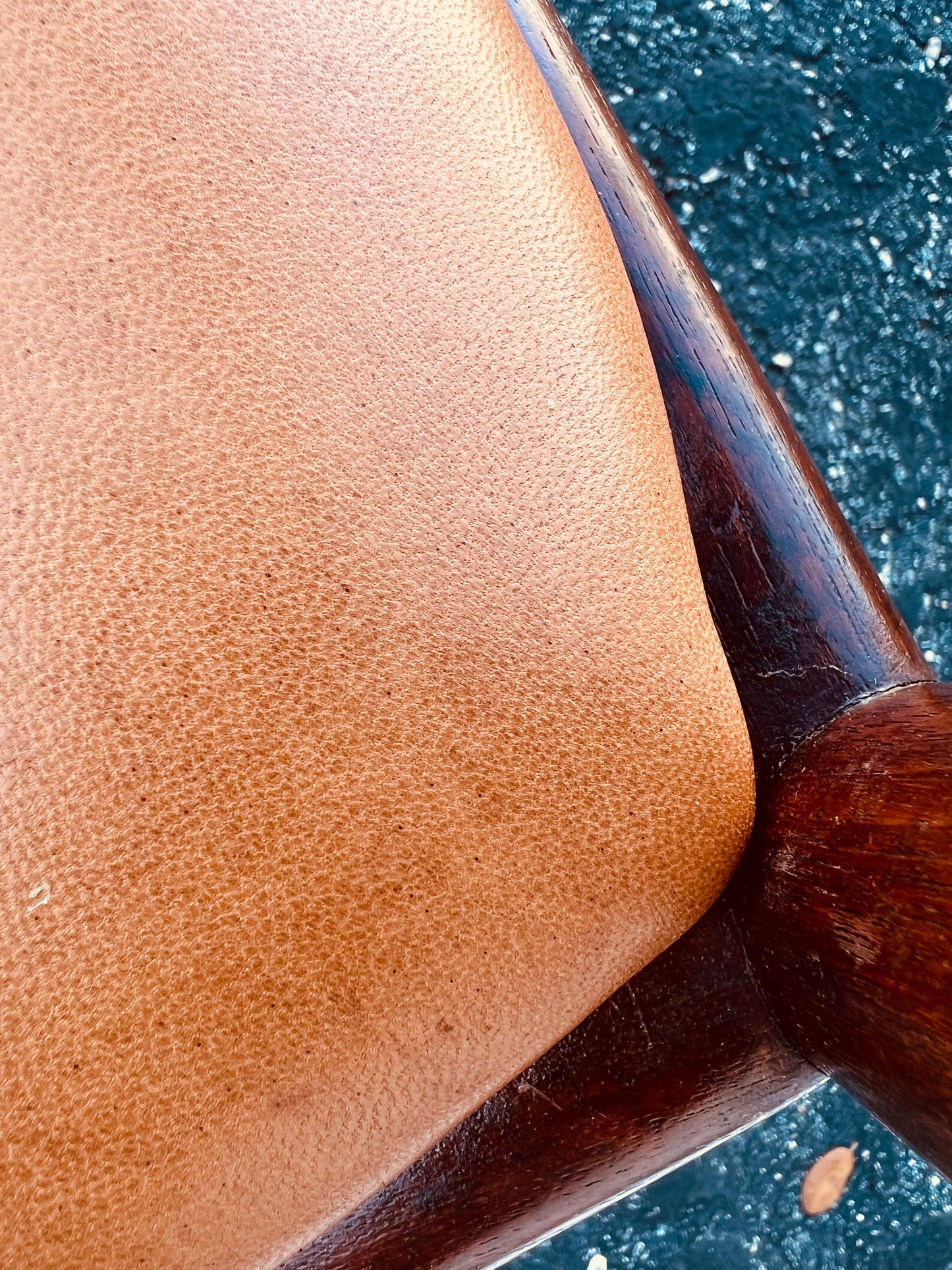 Frisman Vintage Vintage Hans Wegner "The" Chair Johannes Hansen Teak Danish Patina