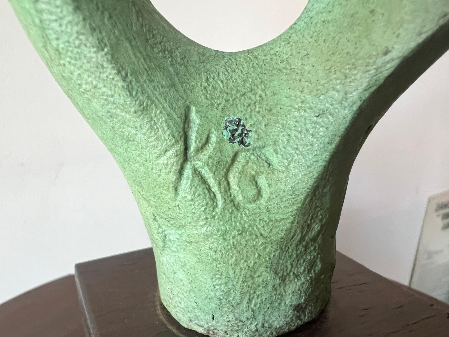Frisman Vintage A Bronze Sculpture By Kieff Grediaga