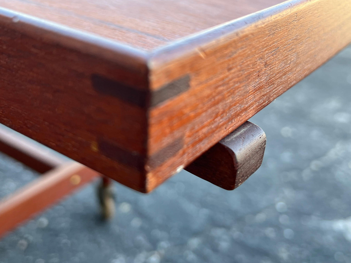 Frisman Vintage A Classic Poul Hundevad Bar Cart In Teak With Great Patina Ca' 1960's