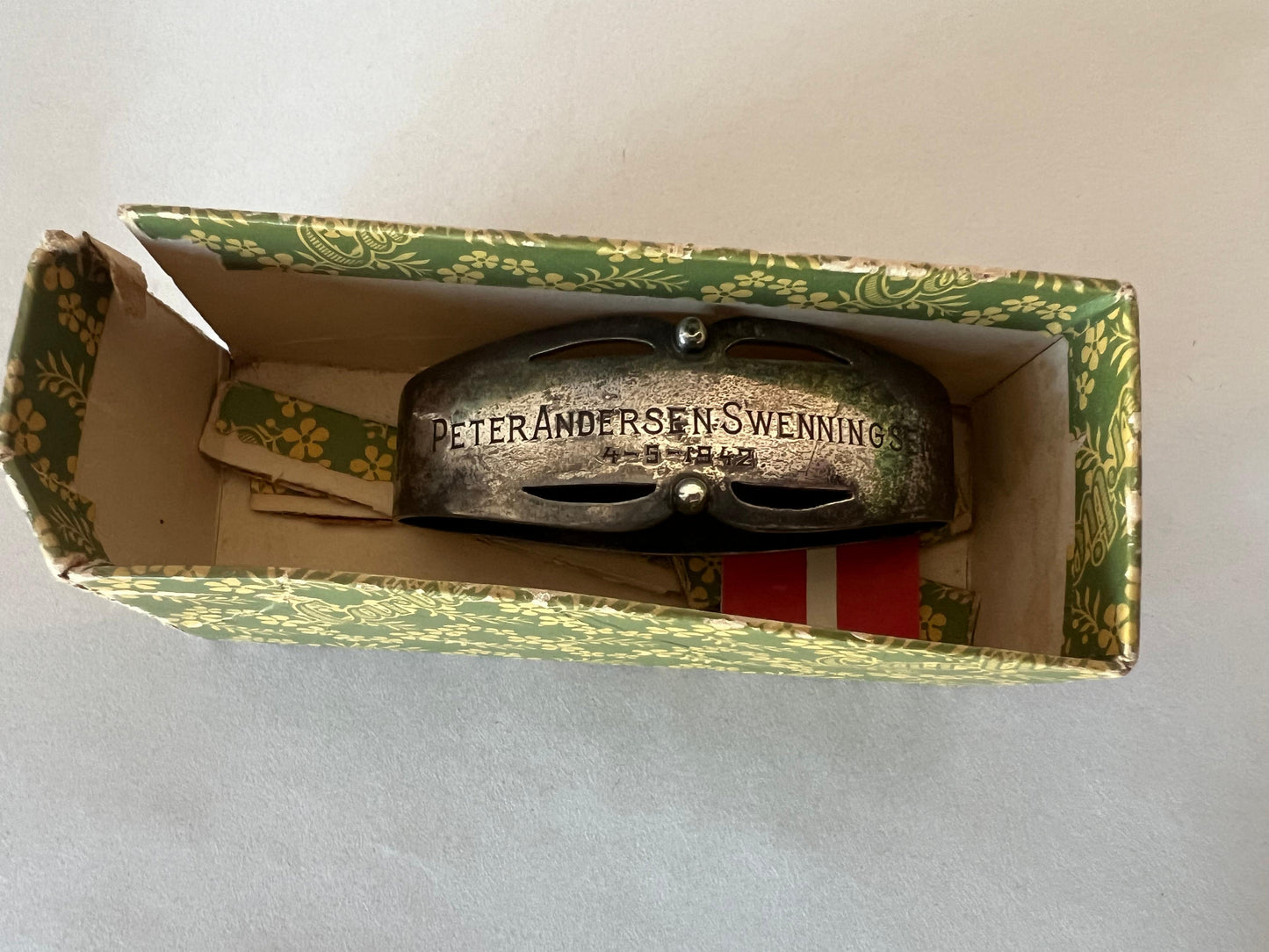 Frisman Vintage A Sterling Silver Napkin Holder By Cartier Ca' 1940's