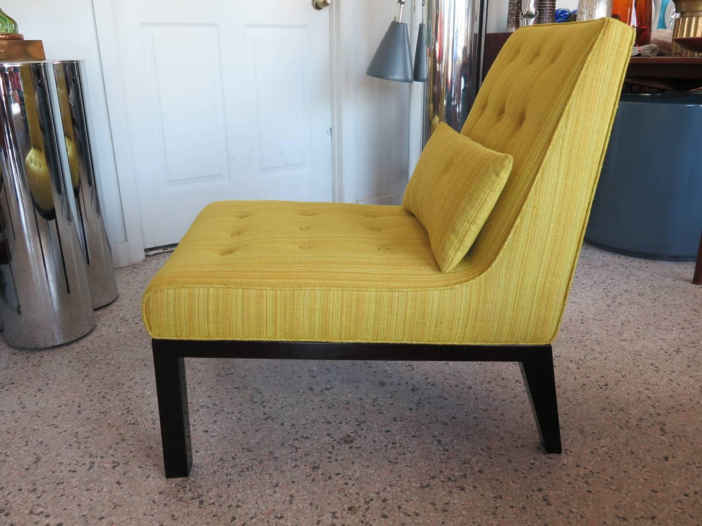 Frisman Vintage Pair of Edward Wormley for Dunbar Slipper Chairs