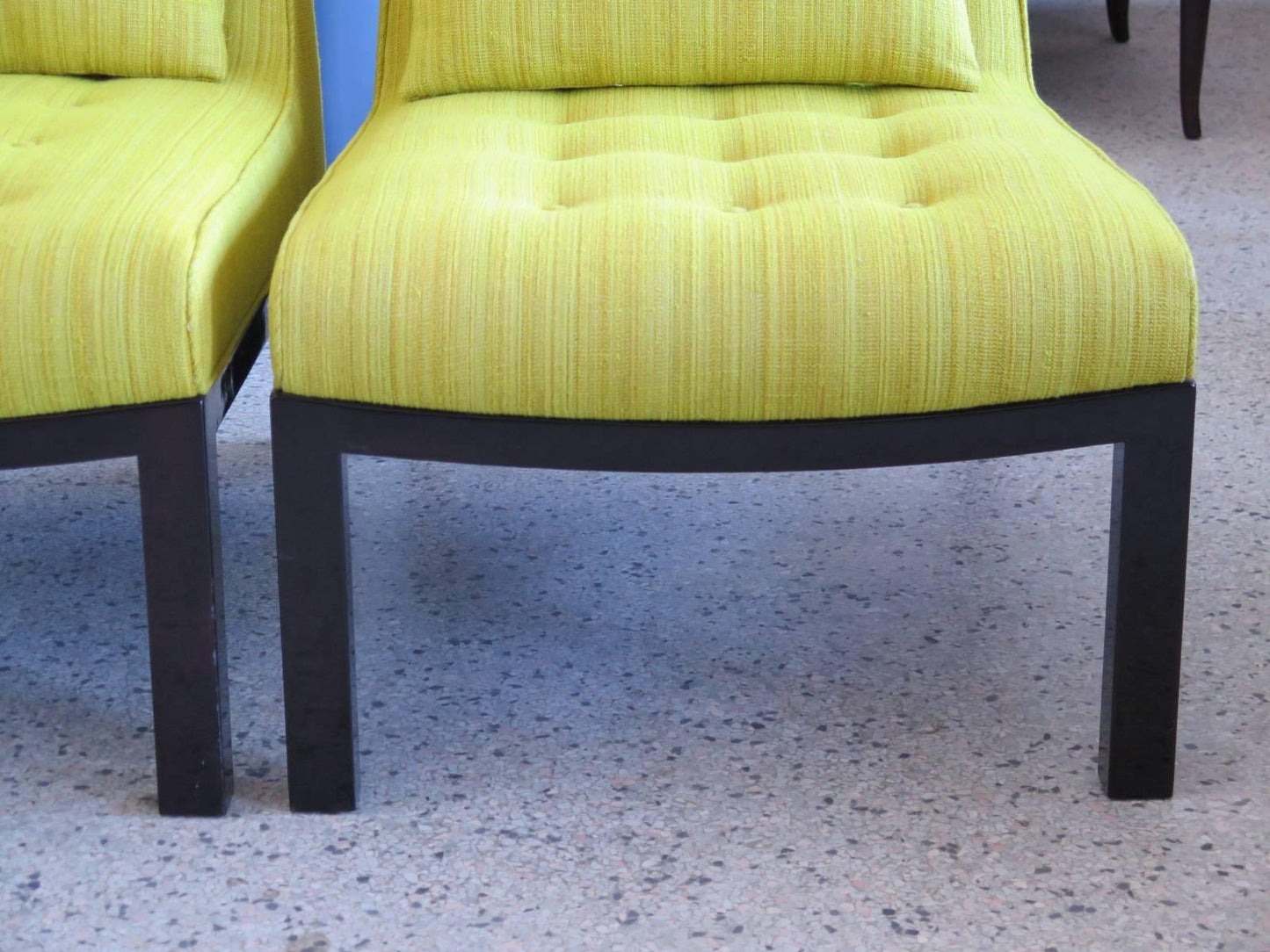 Frisman Vintage Pair of Edward Wormley for Dunbar Slipper Chairs