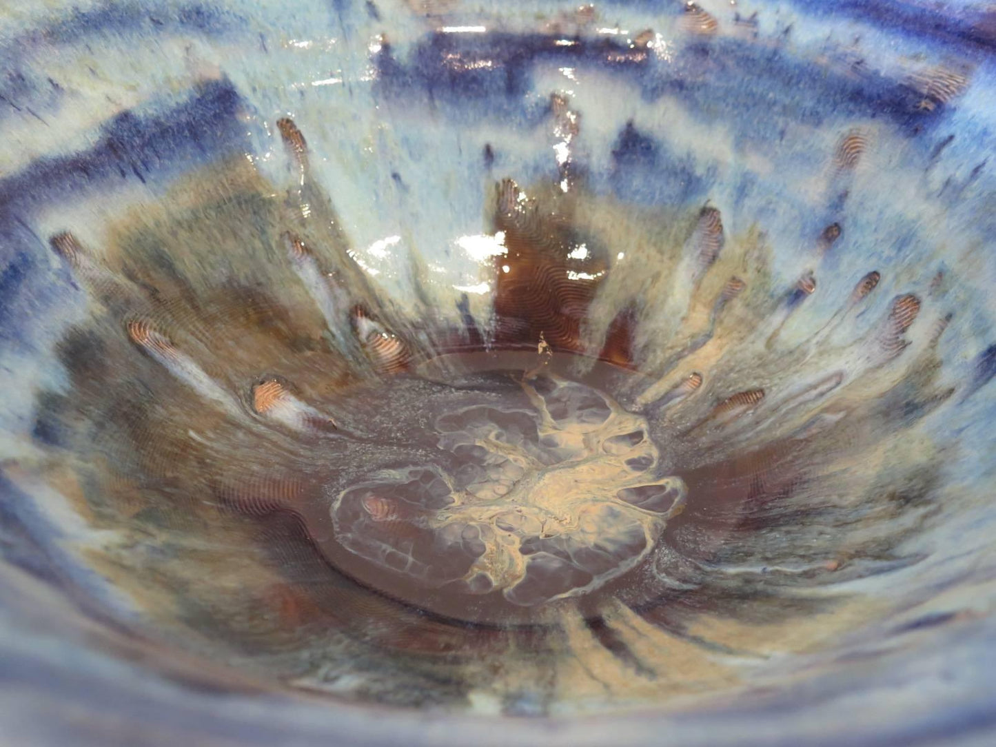 Frisman Vintage Charlie Parker Blue Ceramic Bowl