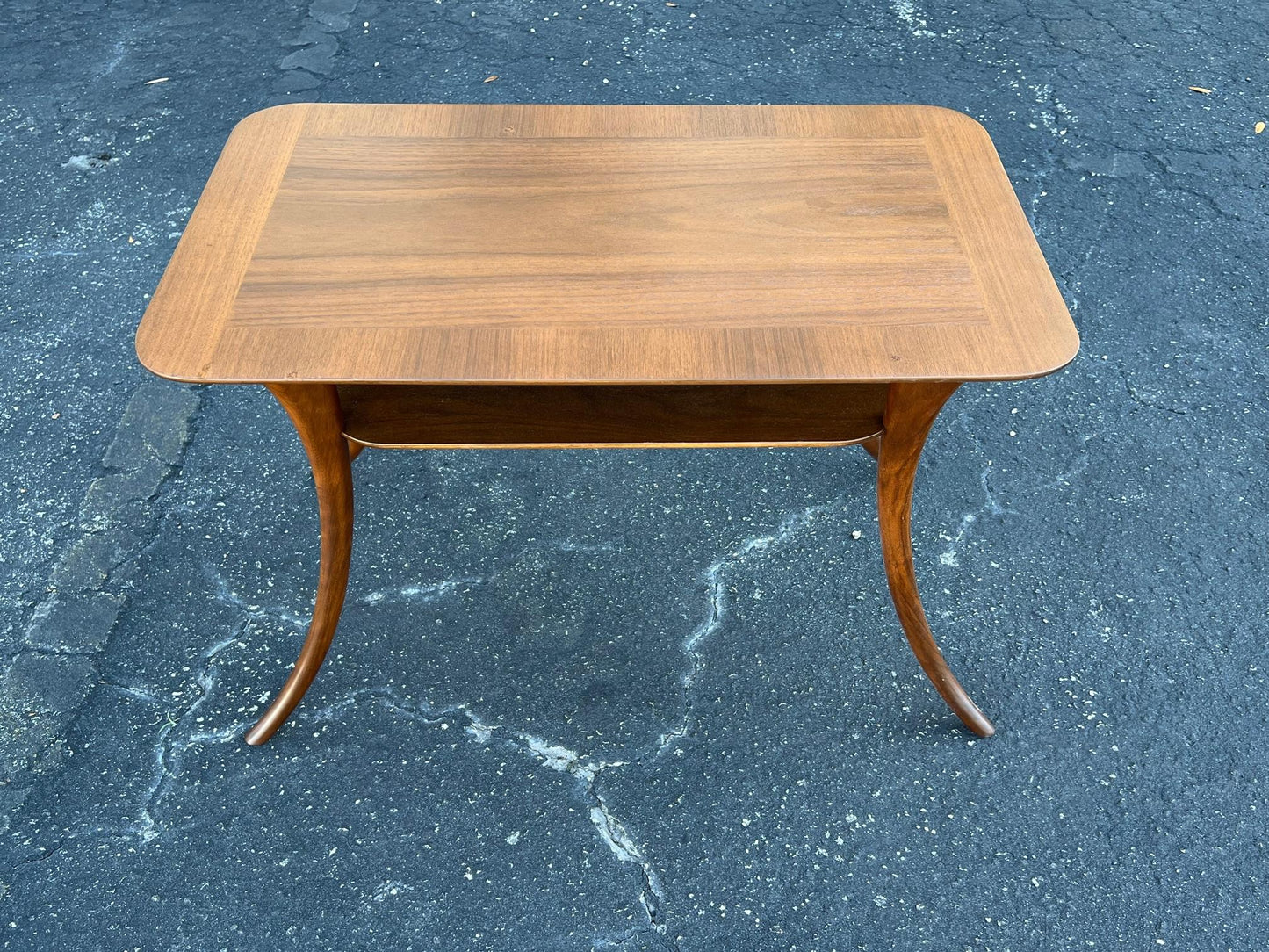 Frisman Vintage T.H. Robsjohn-Gibbings for Widdicomb Klismos Side Table
