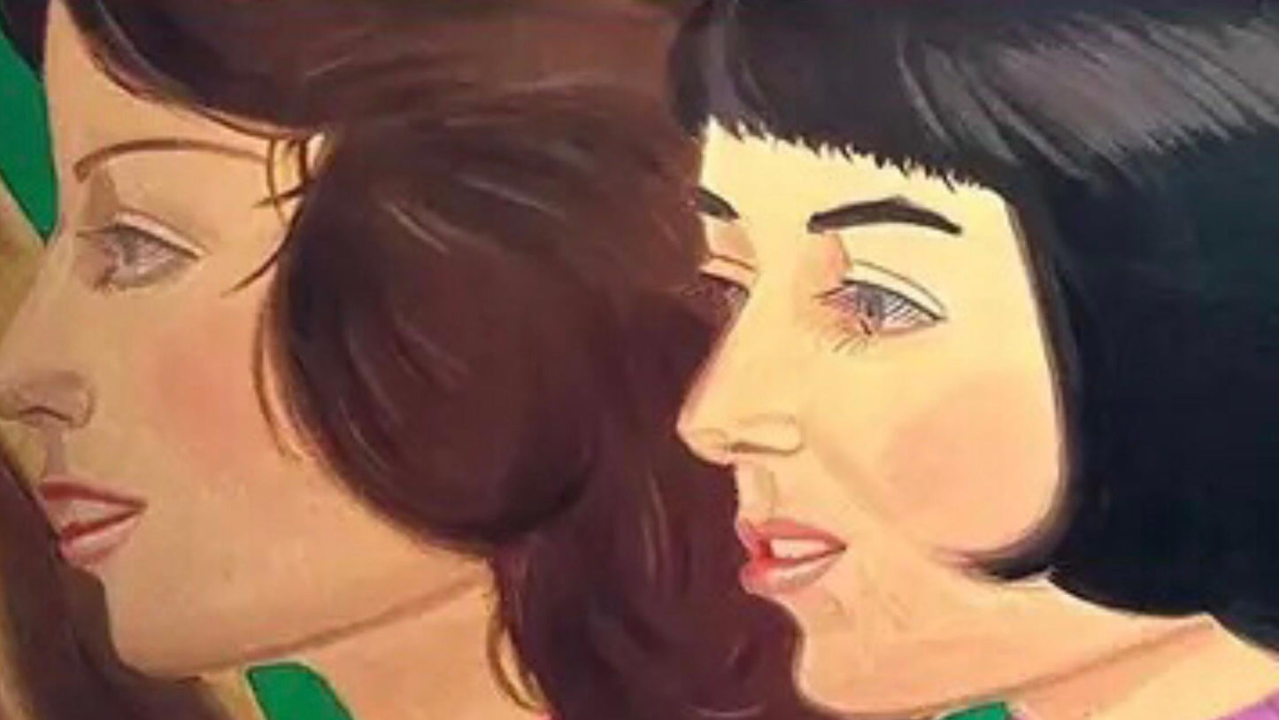 Frisman Vintage 70s Original Alex Katz Exhibition NOW Poster Womens Equal Rights Amendments ERA