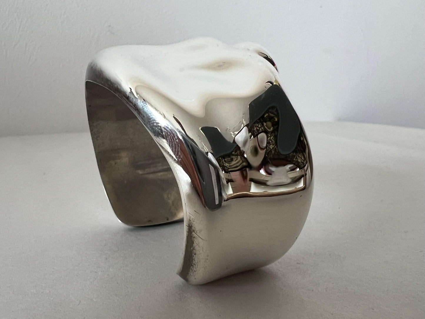 Frisman Vintage Elsa Peretti Tiffany Polished Sterling Cuff Bracelet 1982