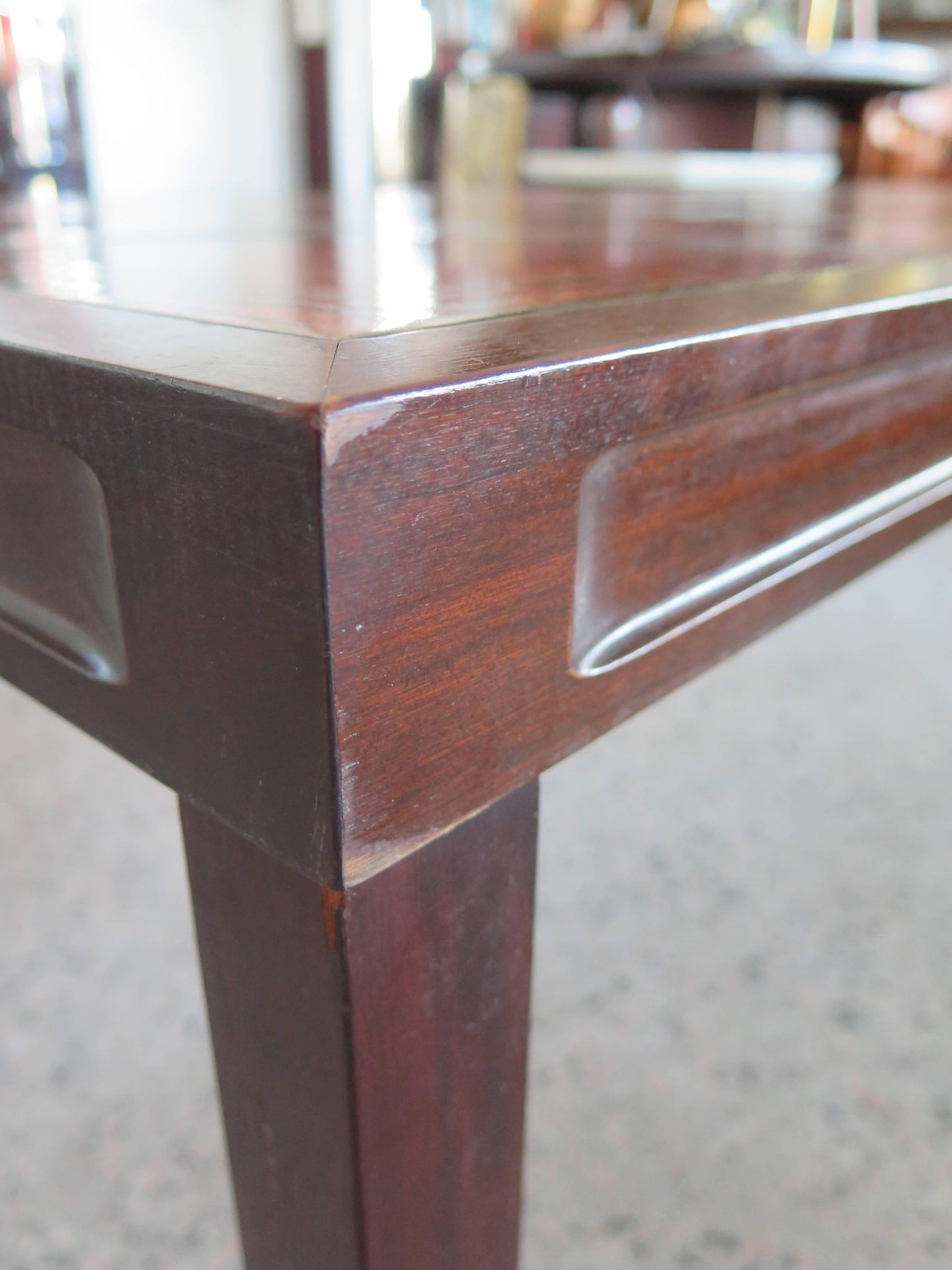 Frisman Vintage Unusual Tile Coffee Table by Bramin Mobler Denmark
