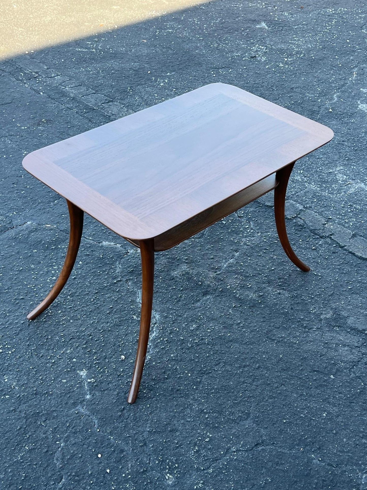 Frisman Vintage T.H. Robsjohn-Gibbings for Widdicomb Klismos Side Table