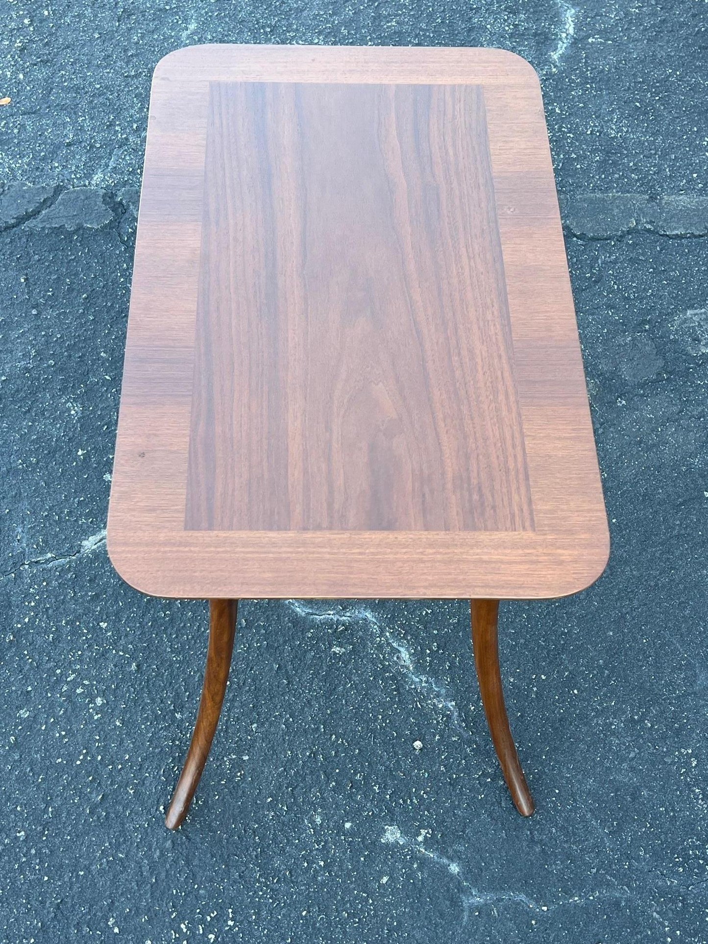 Frisman Vintage T.H. Robsjohn-Gibbings for Widdicomb Klismos Side Table