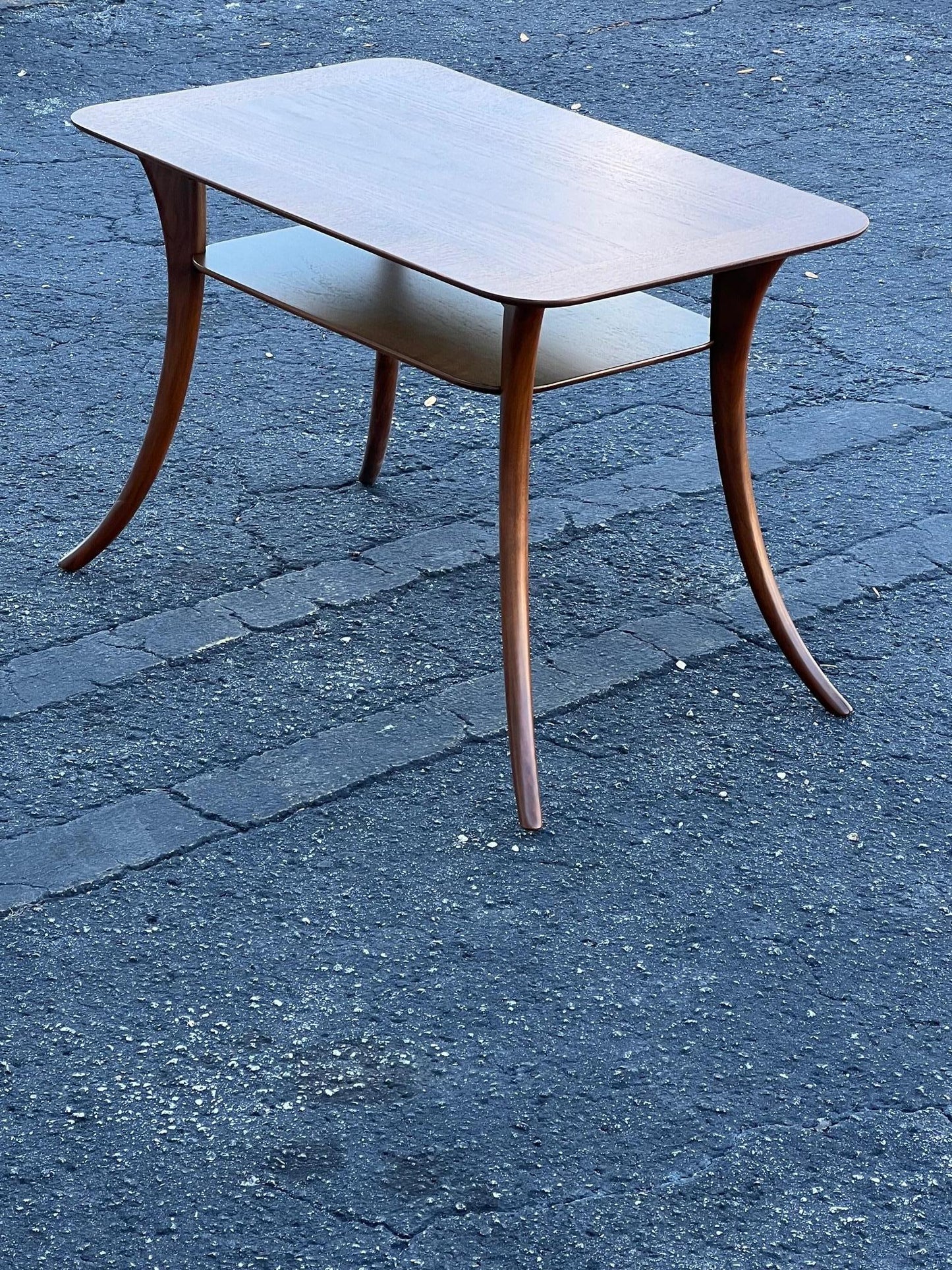 Frisman Vintage T.H. Robsjohn-Gibbings for Widdicomb Klismos Side Table