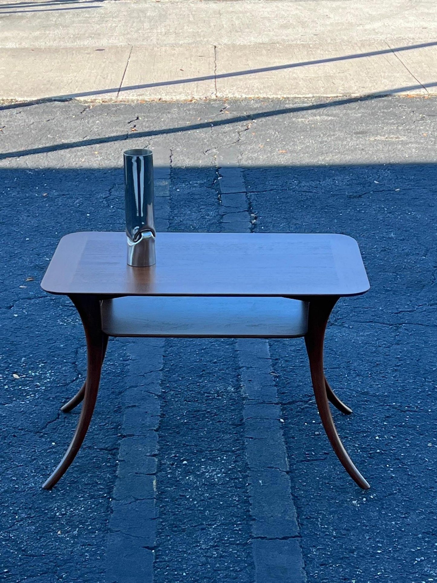 Frisman Vintage T.H. Robsjohn-Gibbings for Widdicomb Klismos Side Table