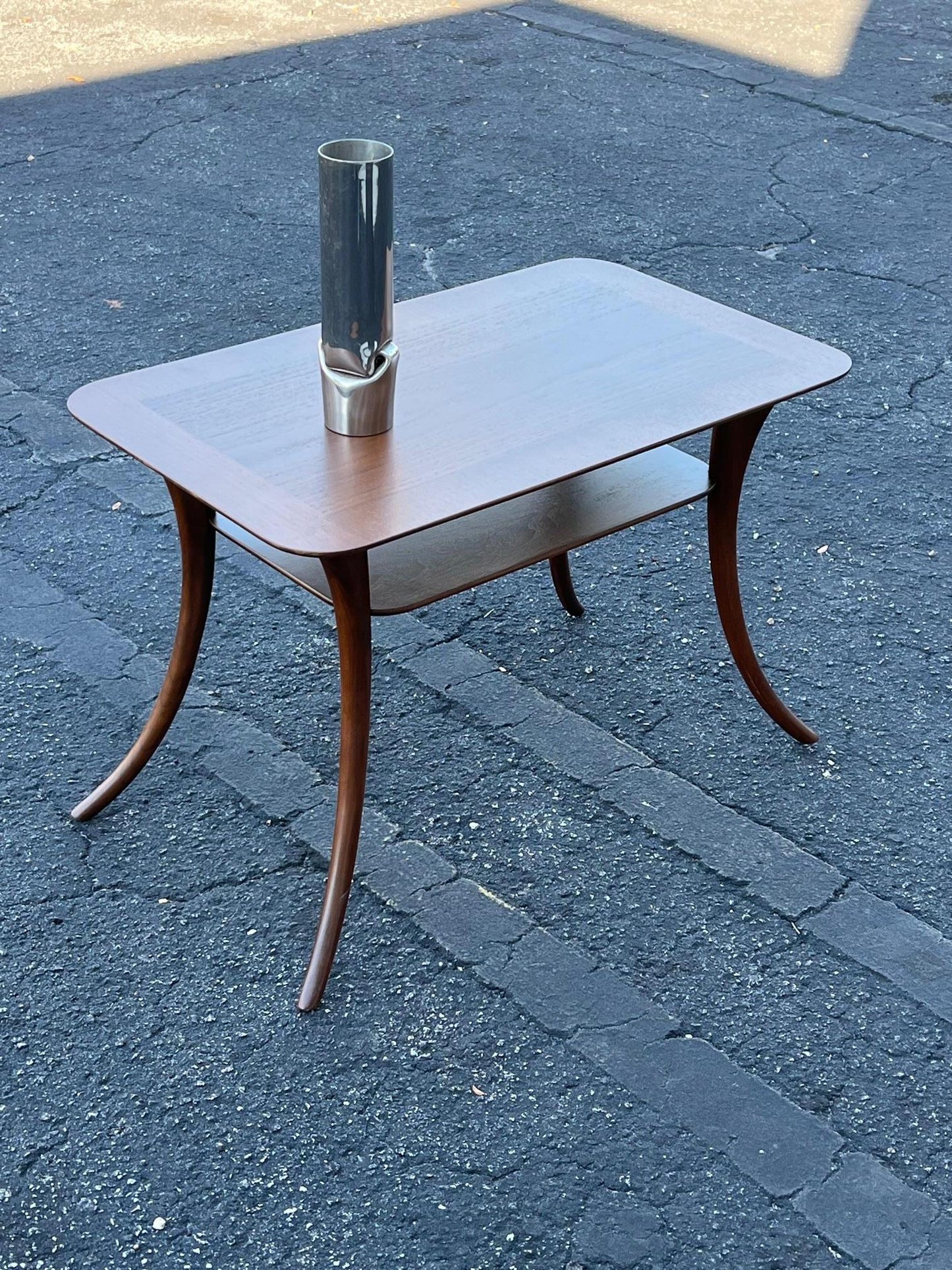 Frisman Vintage T.H. Robsjohn-Gibbings for Widdicomb Klismos Side Table