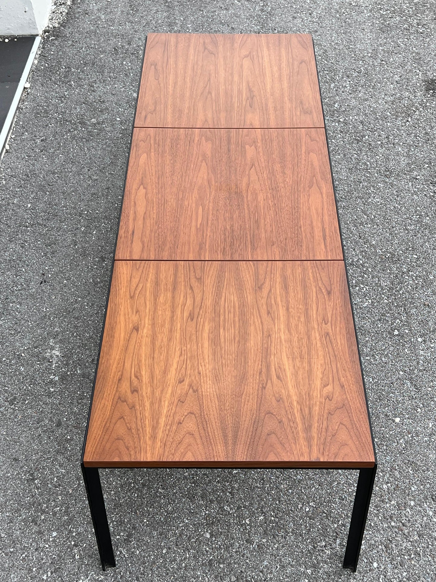Frisman Vintage A Classic Knoll Coffee Table Or Bench With Angle Iron Frame Ca' 1960's