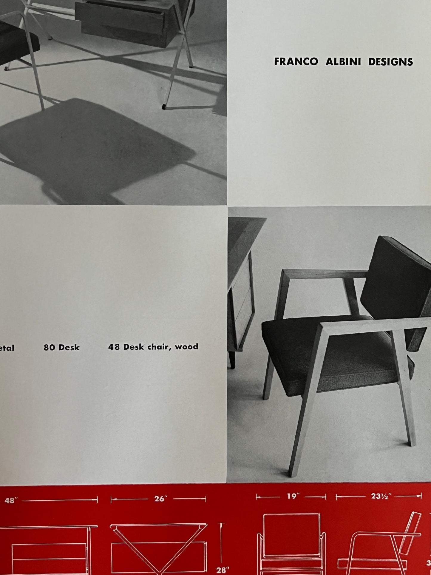 Frisman Vintage Herbert Matter Knoll Catalog 1950 Vintage
