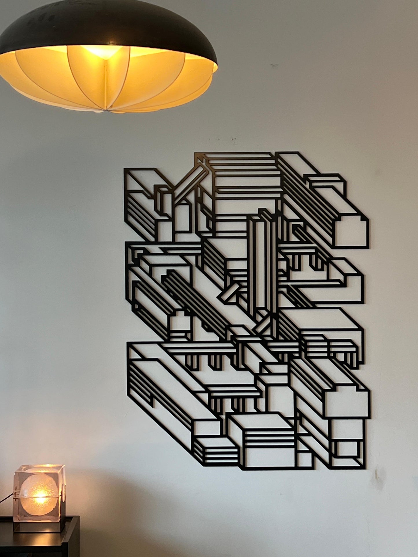 Frisman Vintage Aluminium Relief By Andrei Prolettski