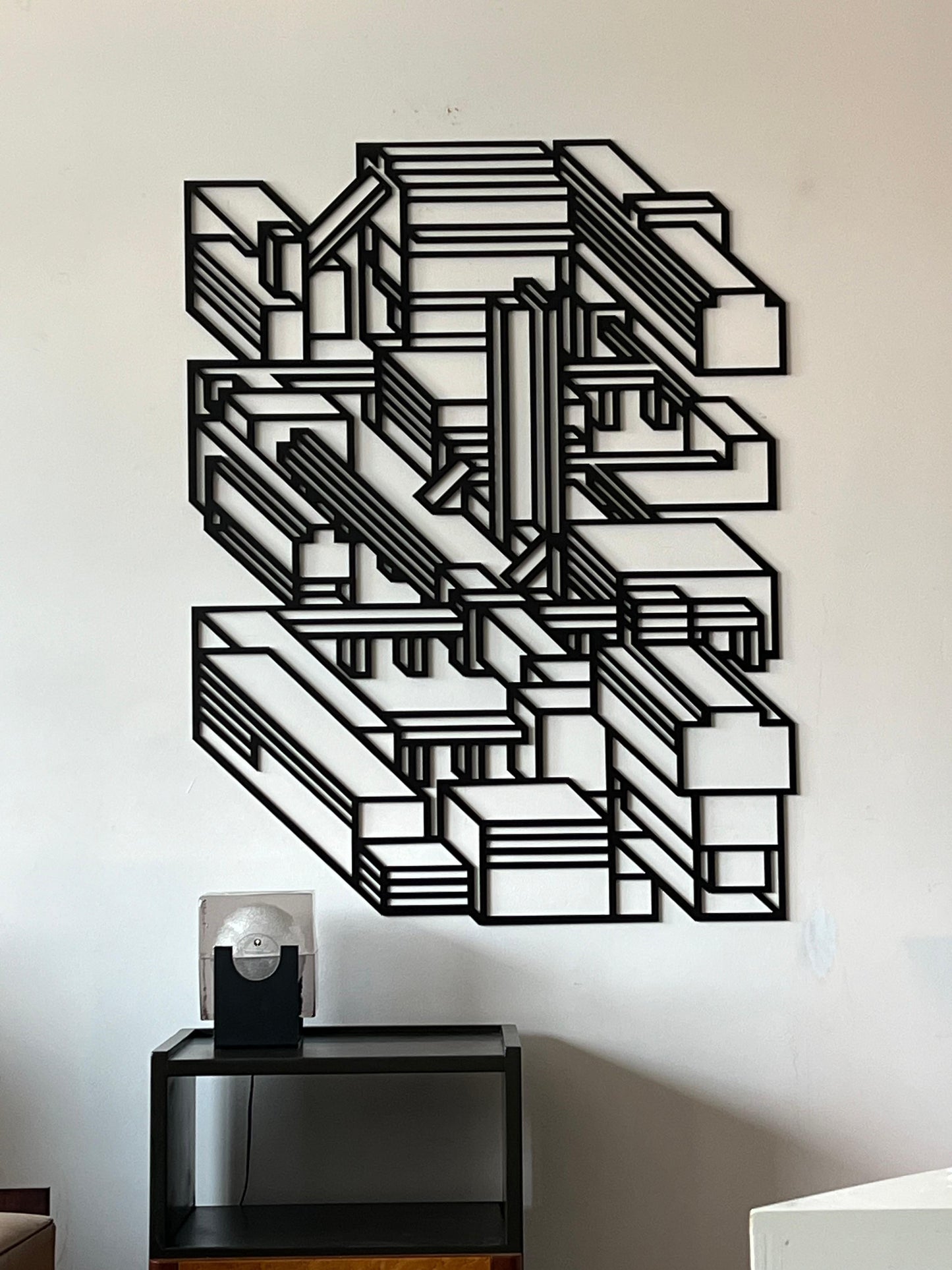 Frisman Vintage Aluminium Relief By Andrei Prolettski