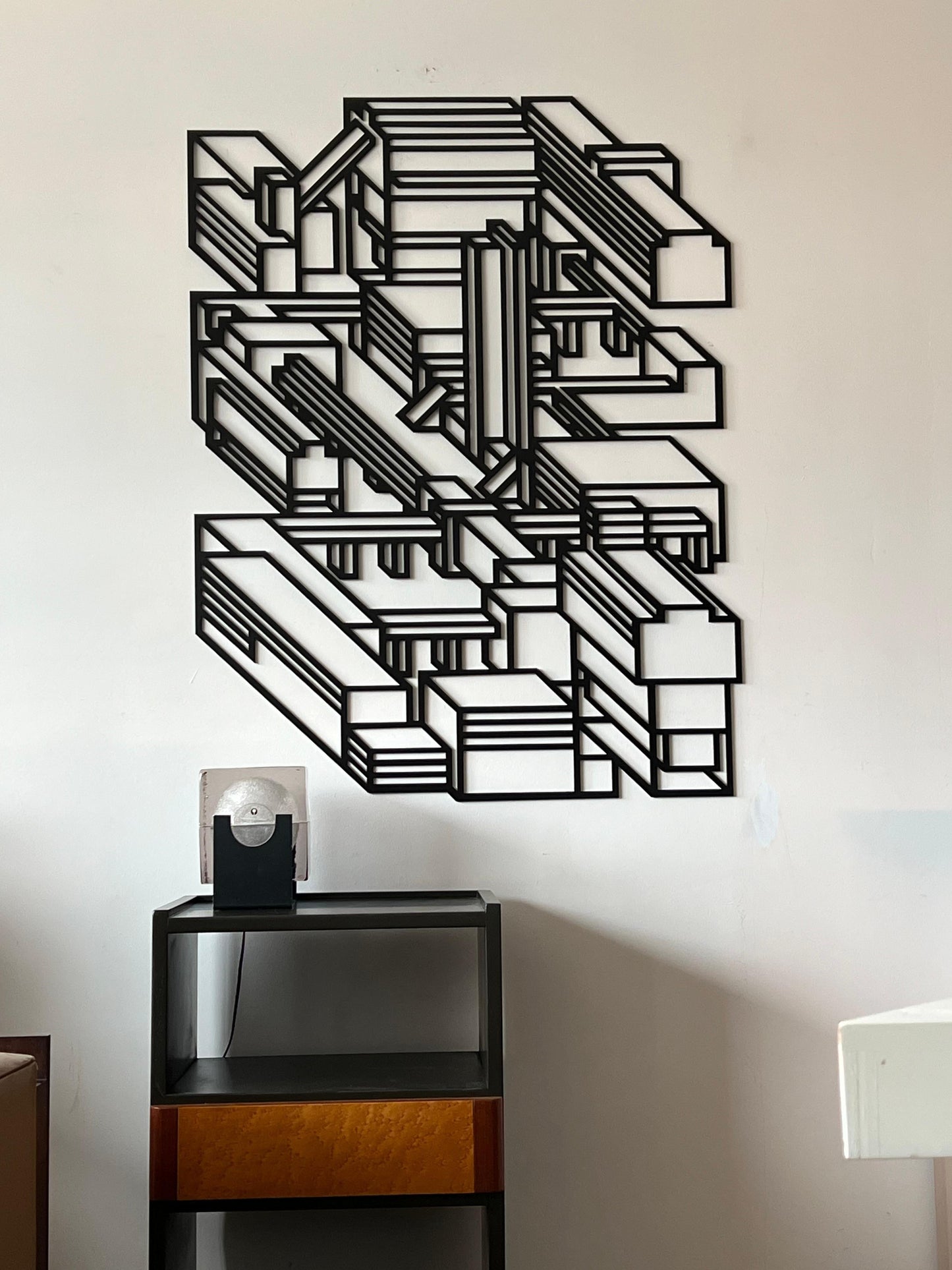 Frisman Vintage Aluminium Relief By Andrei Prolettski