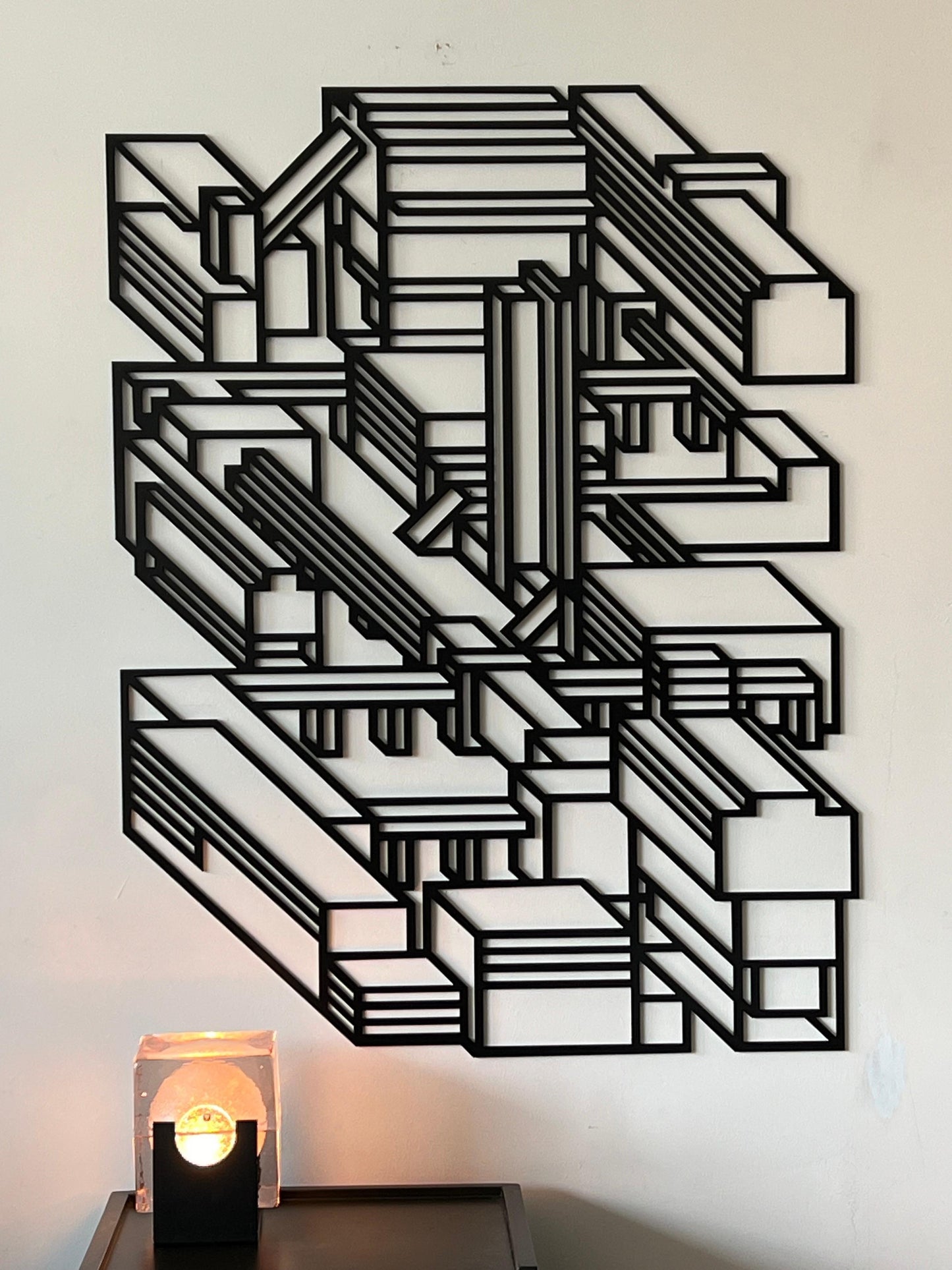 Frisman Vintage Aluminium Relief By Andrei Prolettski