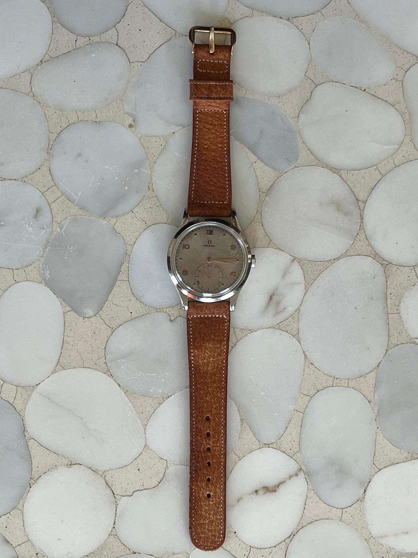 Frisman Vintage Oversize Omega Wrist Watch ca' 1947