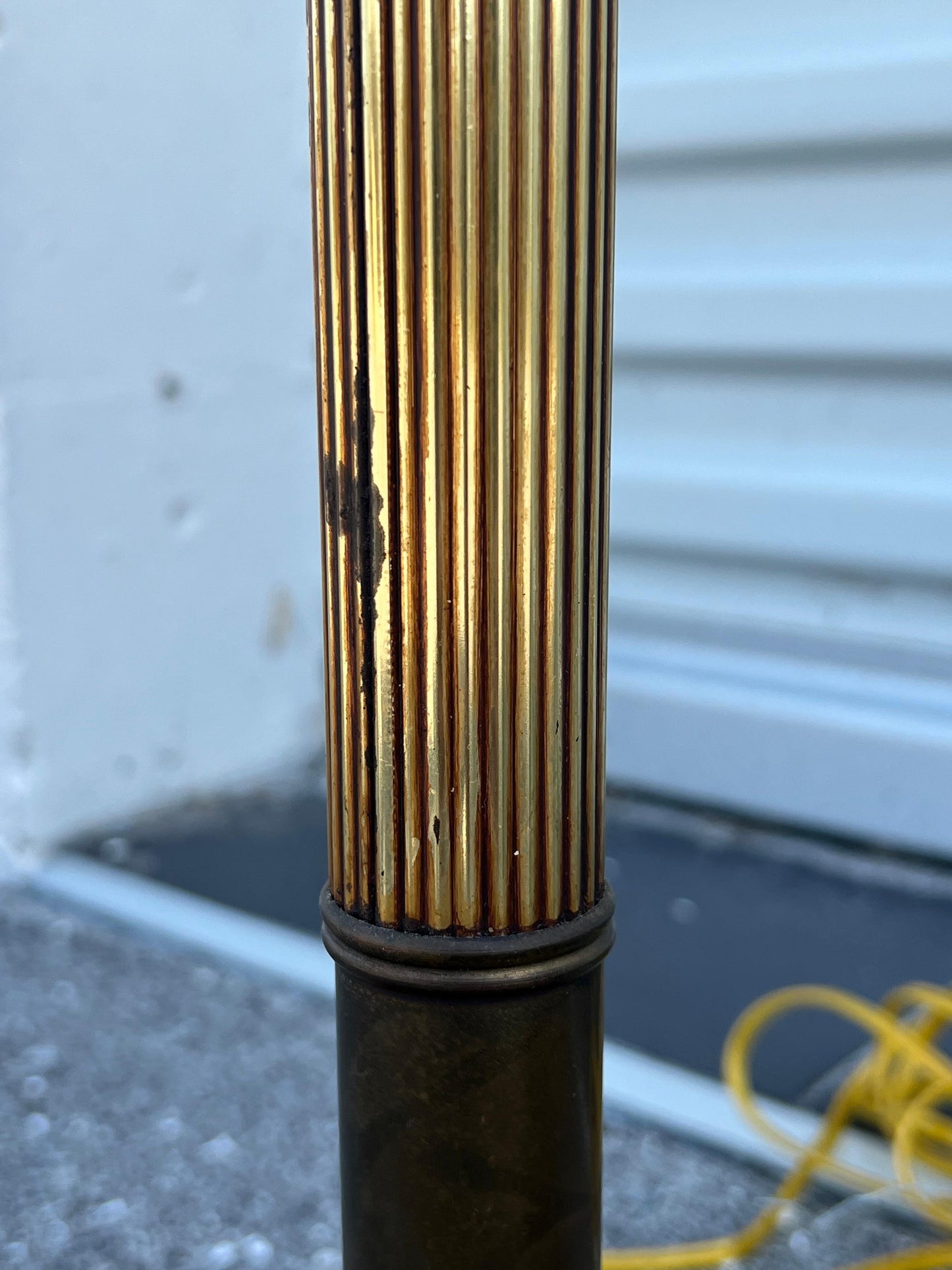 Frisman Vintage A Pair of Brass Torcheres Ca' 1950's